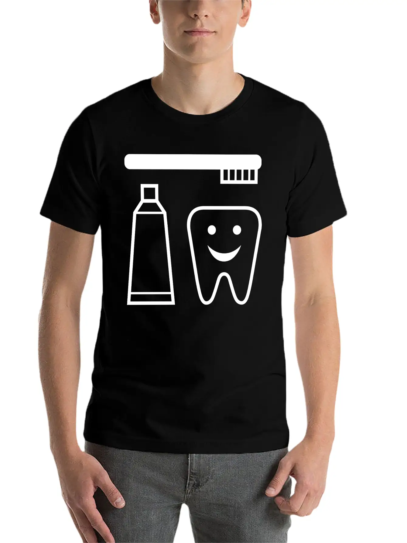 Dental Hygiene Unisex Casual T-Shirt – Clean Design For Daily Comfort