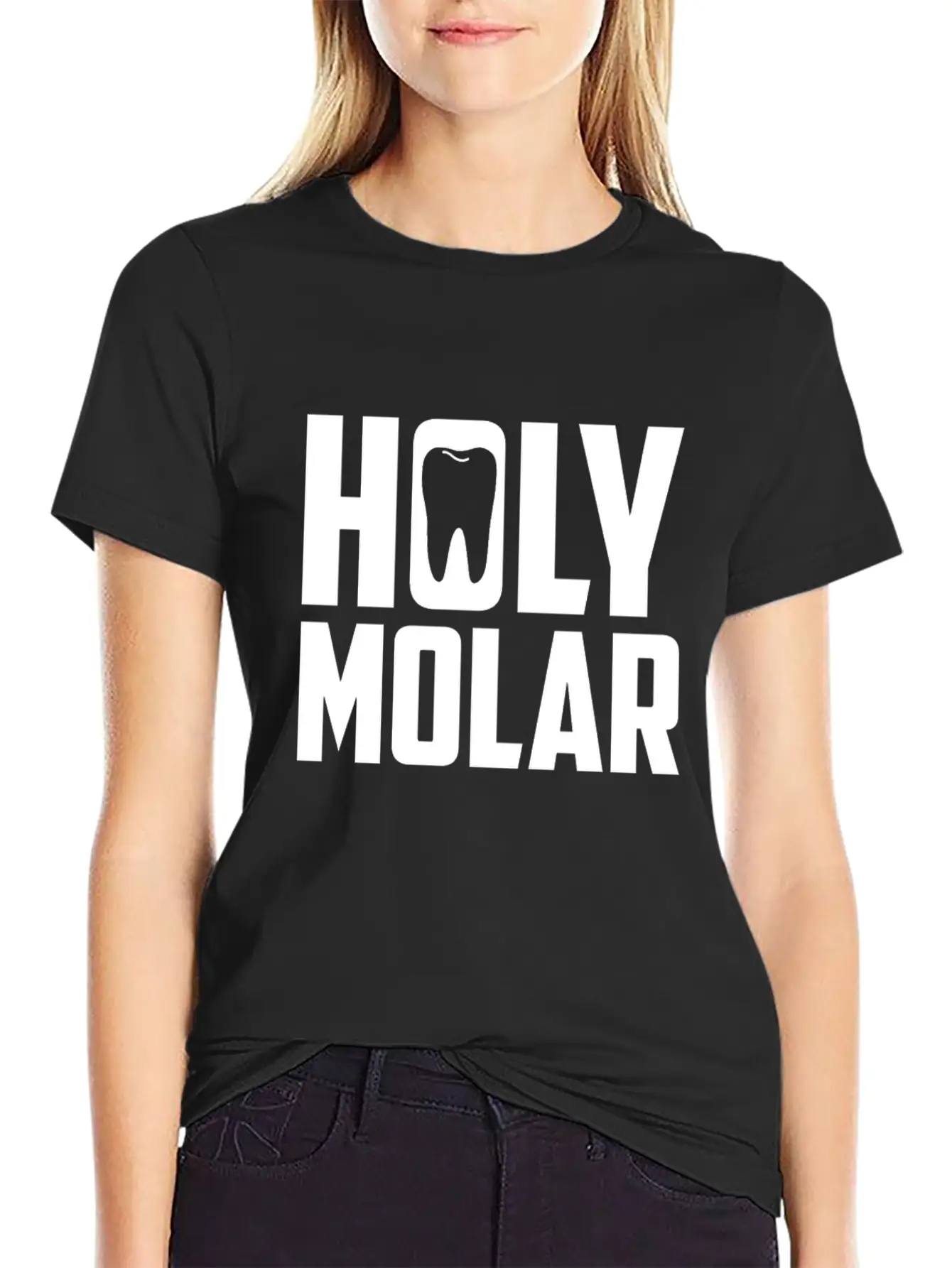Dental Lab Tech Holy Molar Tooth Dentist Crown Essential Unisex Summer Tee – Soft Cotton Casual Fit