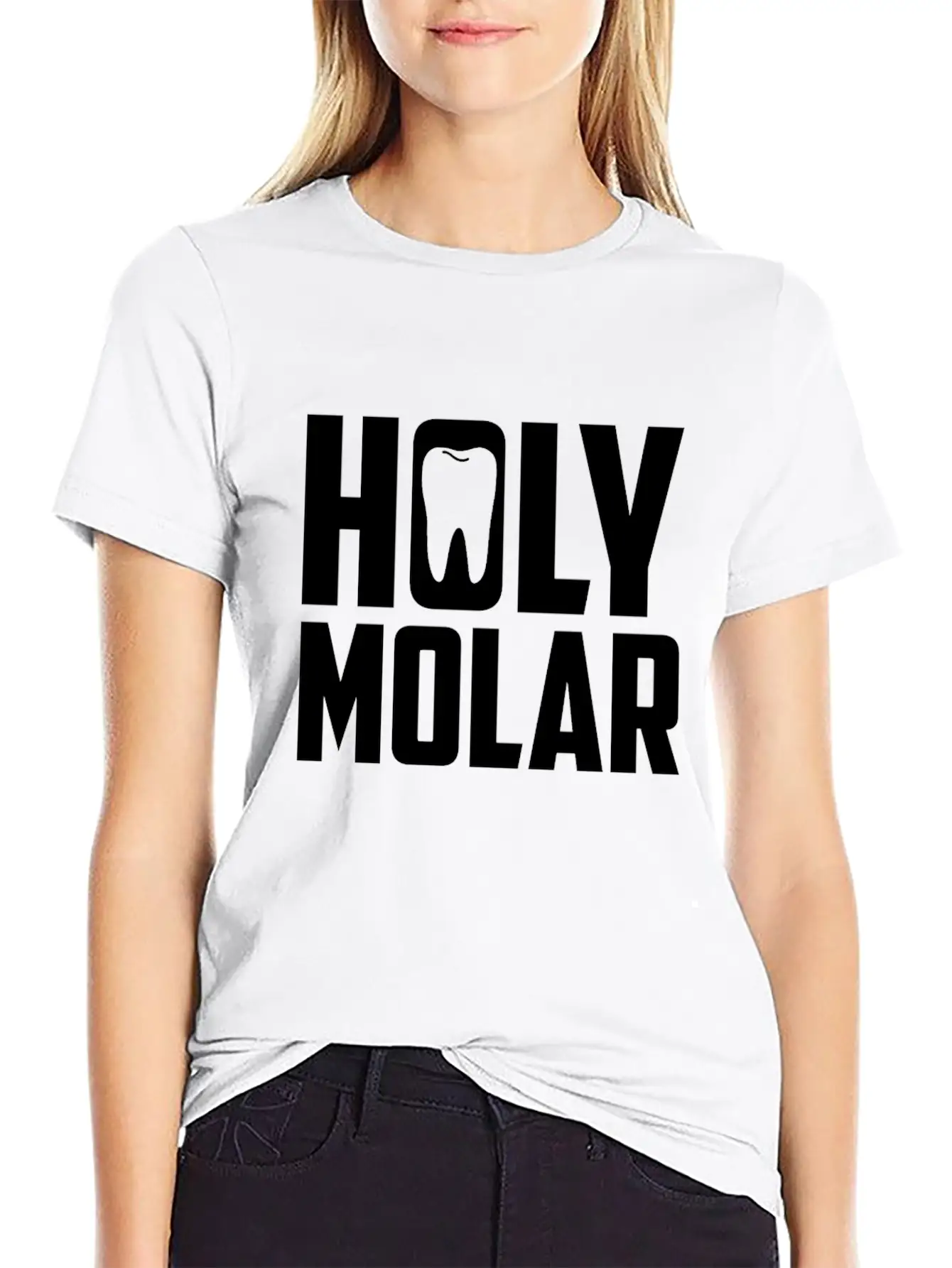 Dental Lab Tech Holy Molar Tooth Dentist Crown Essential Unisex Summer Tee – Soft Cotton Casual Fit