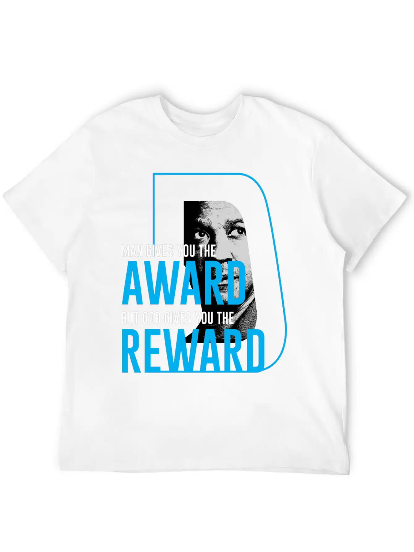 DENZEL Washington Best Quote Stylish Everyday T-Shirt – Unisex Basic Cotton Tee