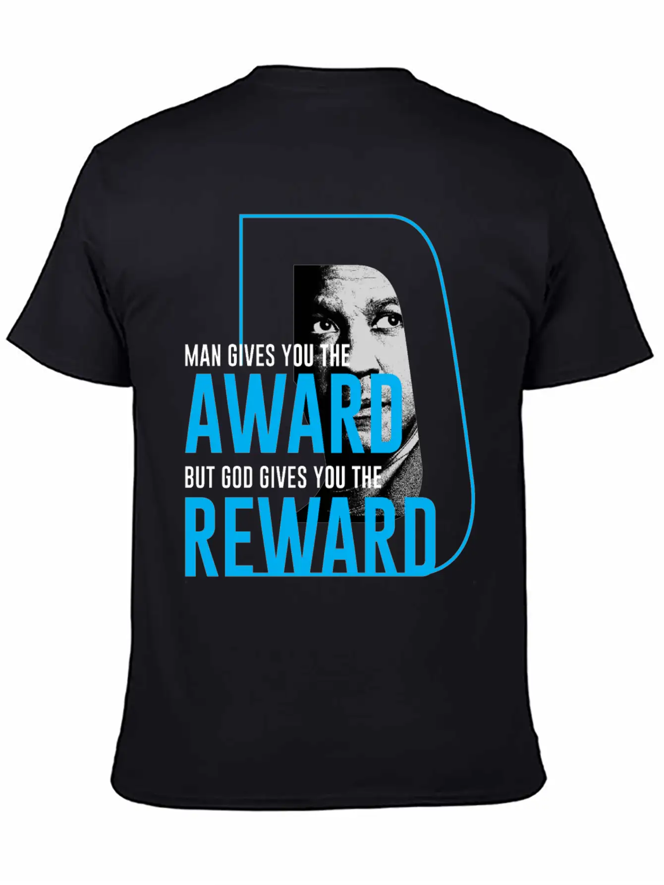DENZEL Washington Best Quote Stylish Everyday T-Shirt – Unisex Basic Cotton Tee
