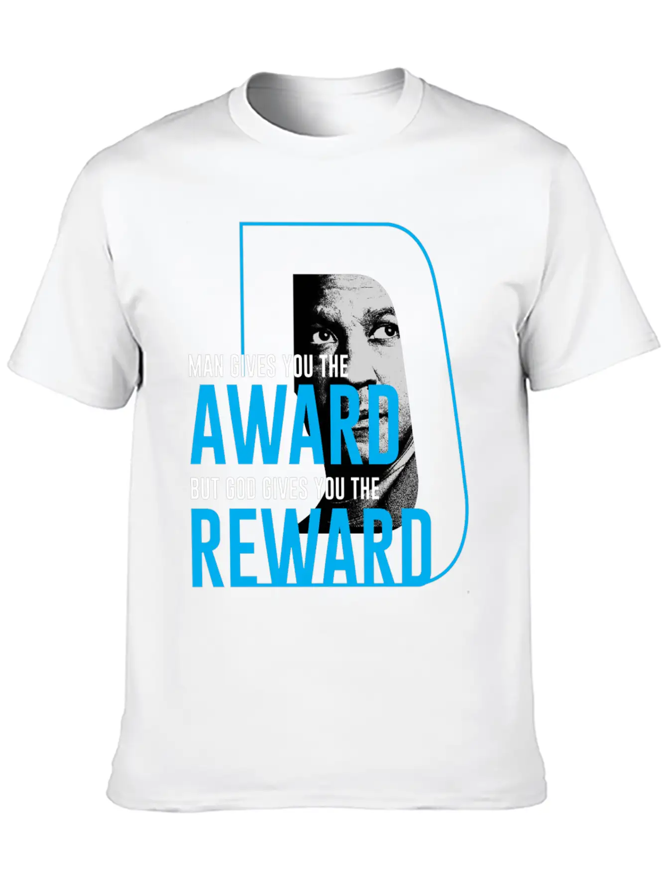 DENZEL Washington Best Quote Stylish Everyday T-Shirt – Unisex Basic Cotton Tee
