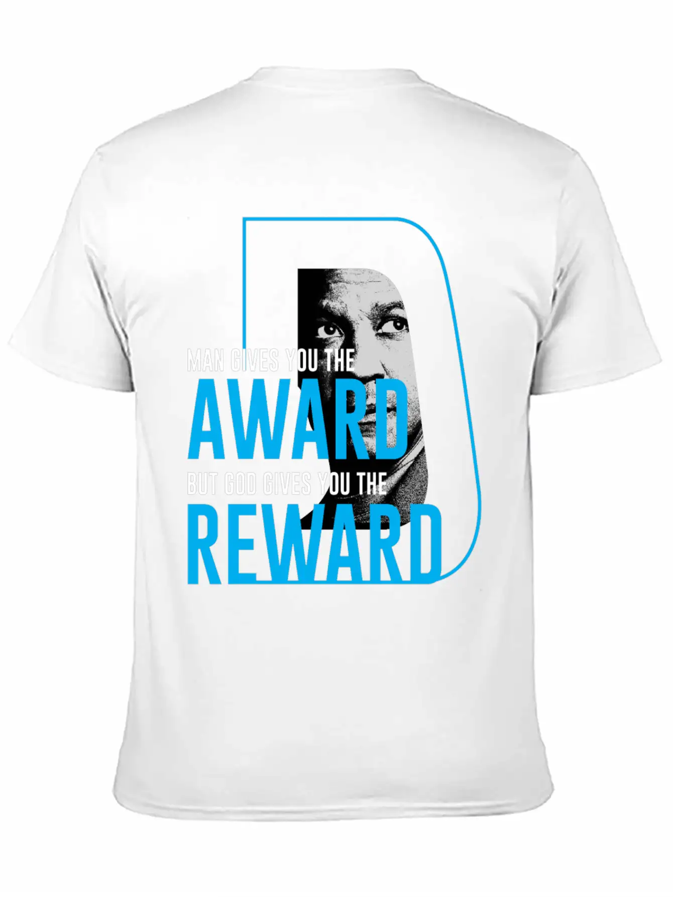 DENZEL Washington Best Quote Stylish Everyday T-Shirt – Unisex Basic Cotton Tee