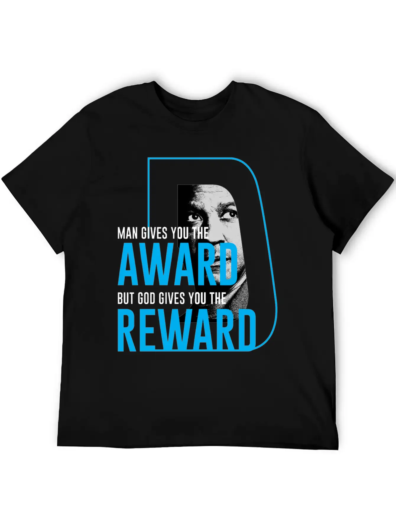 DENZEL Washington Best Quote Stylish Everyday T-Shirt – Unisex Basic Cotton Tee
