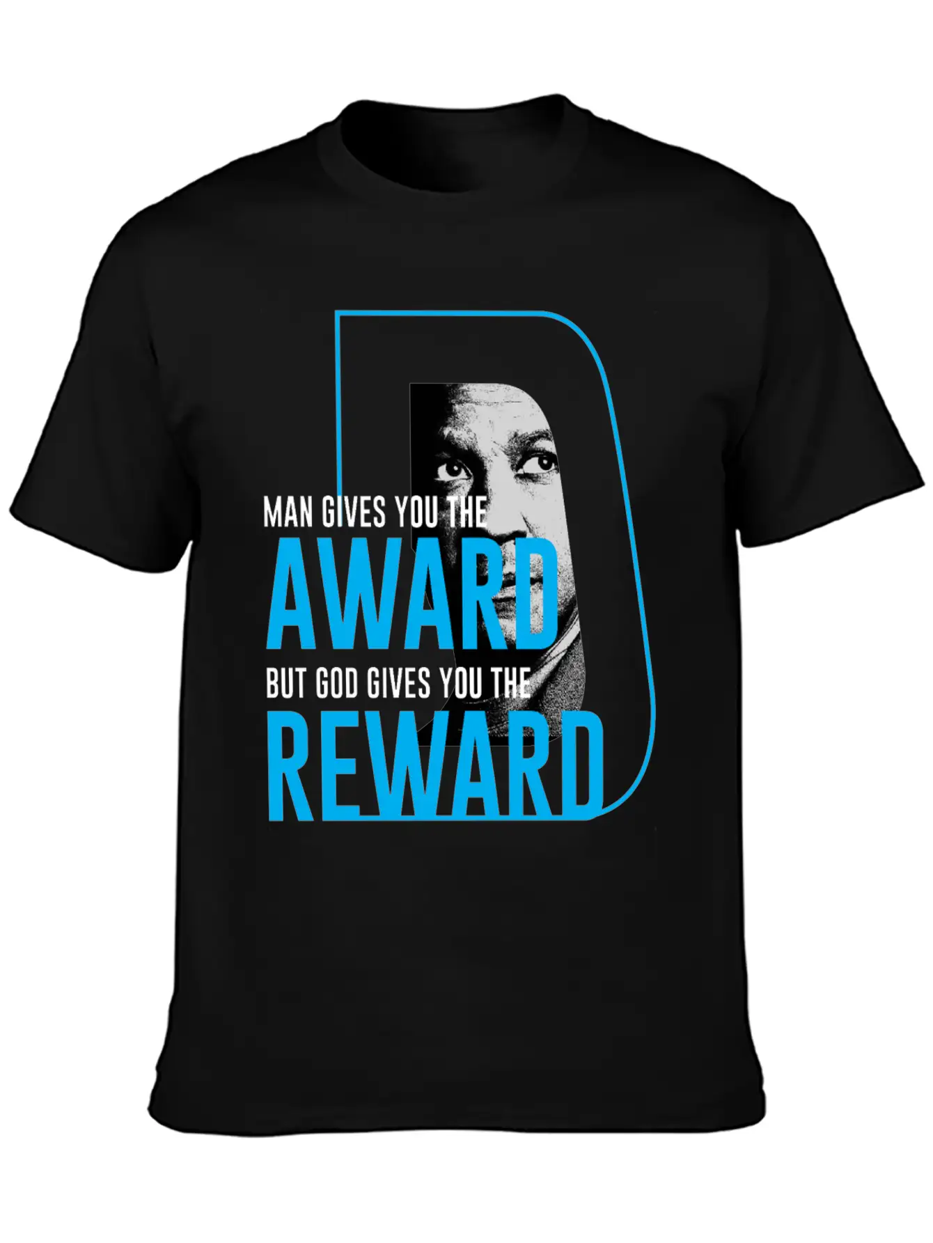 DENZEL Washington Best Quote Stylish Everyday T-Shirt – Unisex Basic Cotton Tee