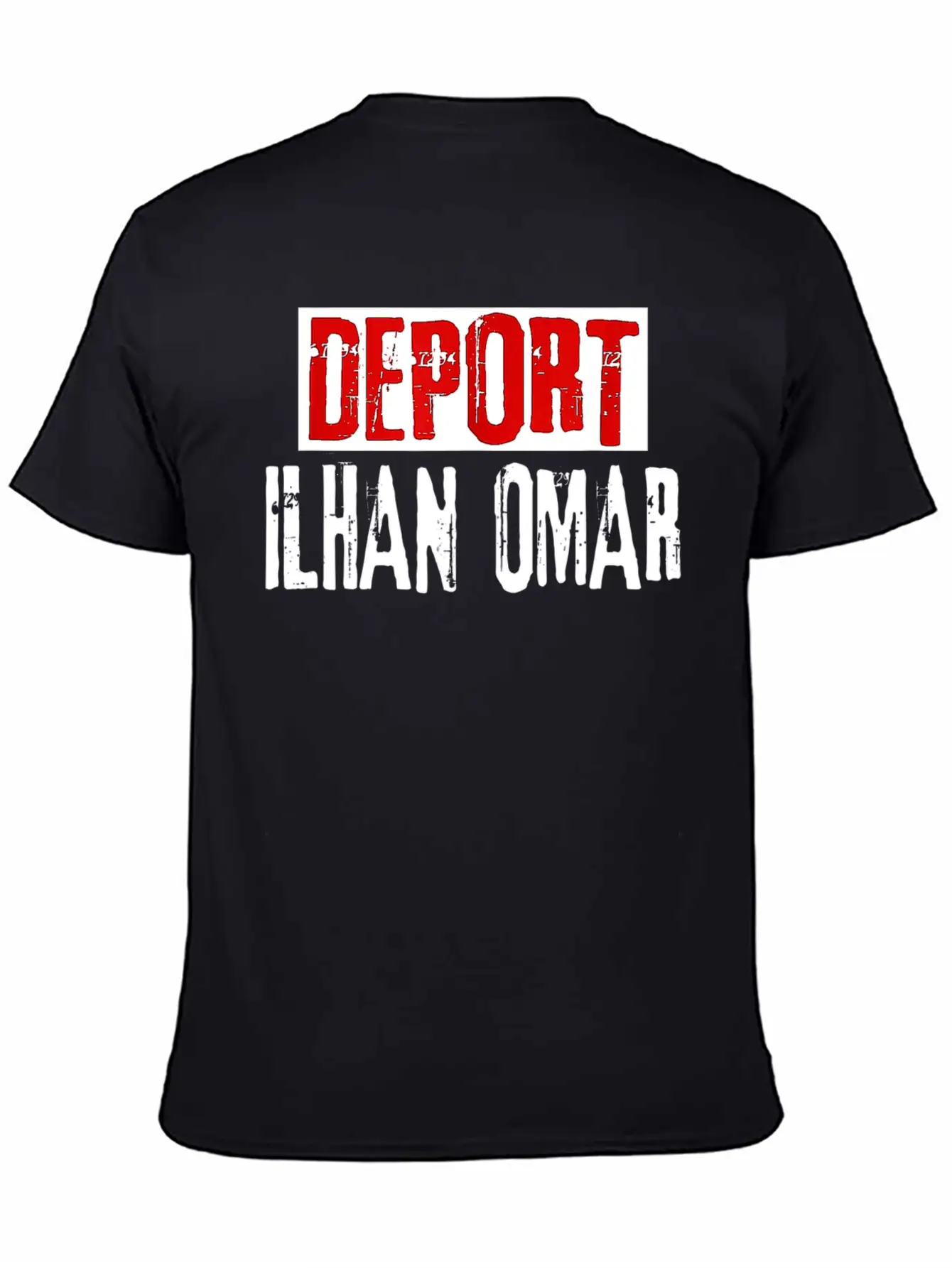 Deport Ilhan Omar Defeat Impeach Arrest Ilhan Omar Unisex Short Sleeve Soft Cotton T-Shirt – Casual Everyday Wear