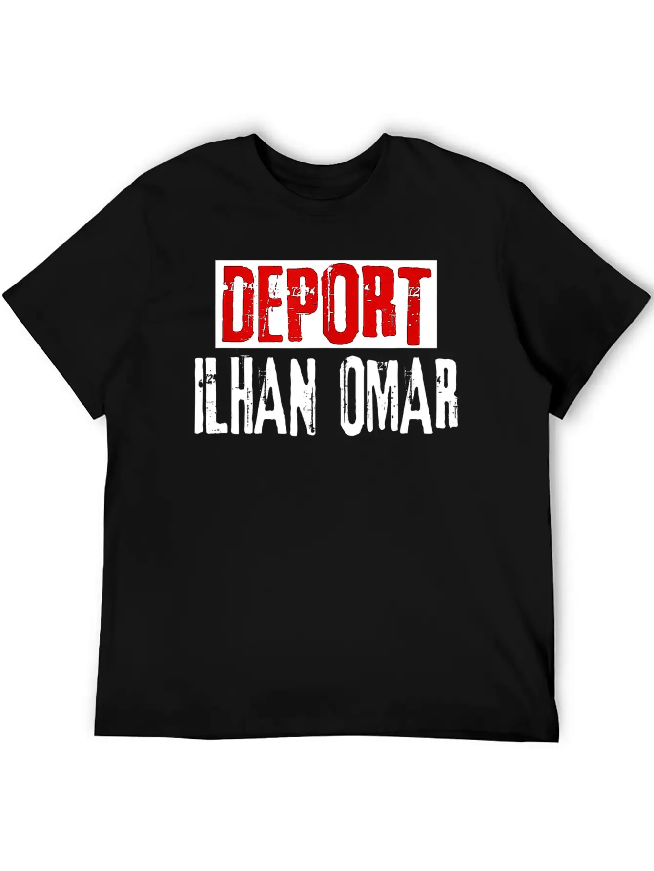 Deport Ilhan Omar Defeat Impeach Arrest Ilhan Omar Unisex Short Sleeve Soft Cotton T-Shirt – Casual Everyday Wear