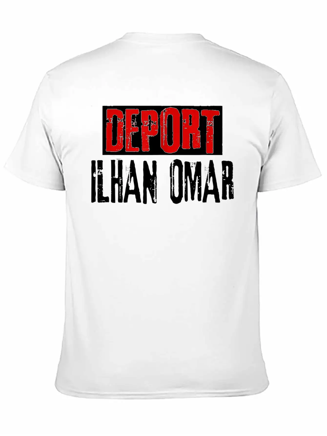 Deport Ilhan Omar Defeat Impeach Arrest Ilhan Omar Unisex Short Sleeve Soft Cotton T-Shirt – Casual Everyday Wear