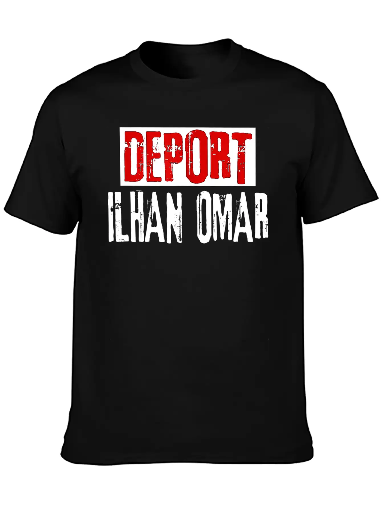 Deport Ilhan Omar Defeat Impeach Arrest Ilhan Omar Unisex Short Sleeve Soft Cotton T-Shirt – Casual Everyday Wear