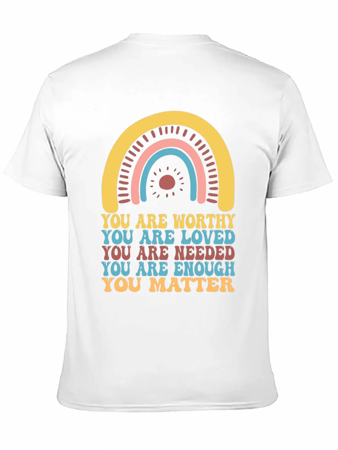 Depression And Bipolar Awareness: Unisex Short Sleeve Soft Cotton T-Shirt – Casual Everyday Wear