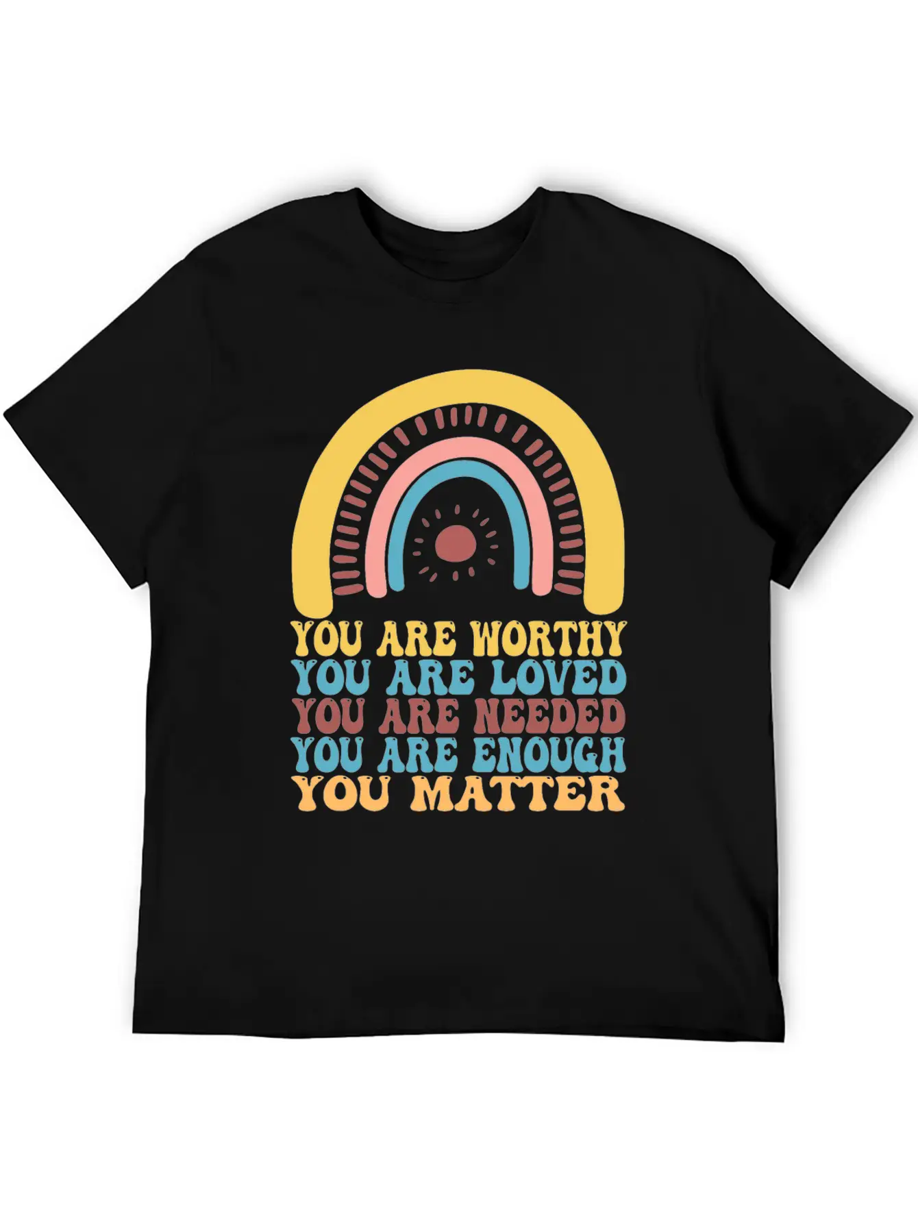 Depression And Bipolar Awareness: Unisex Short Sleeve Soft Cotton T-Shirt – Casual Everyday Wear
