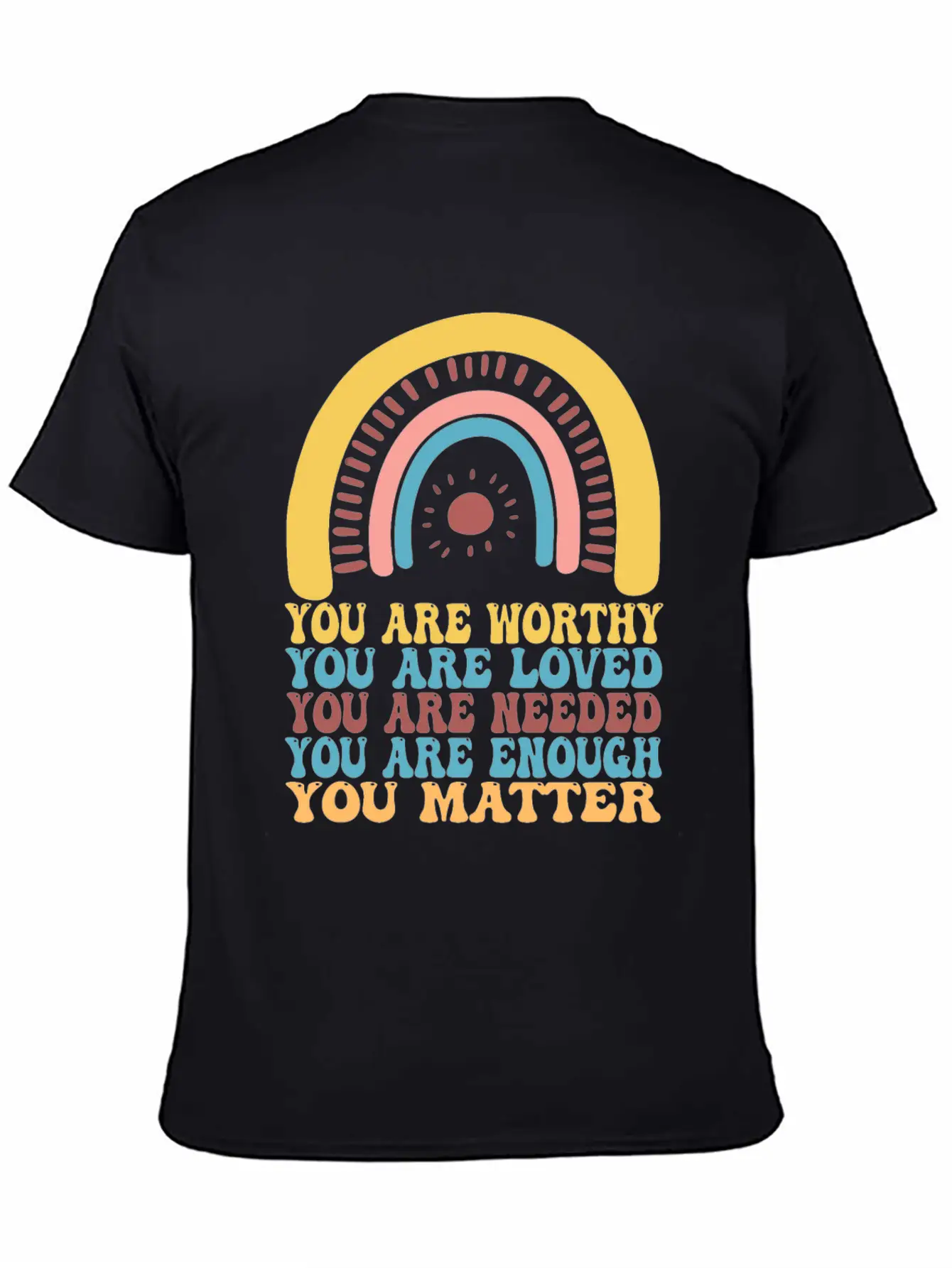 Depression And Bipolar Awareness: Unisex Short Sleeve Soft Cotton T-Shirt – Casual Everyday Wear