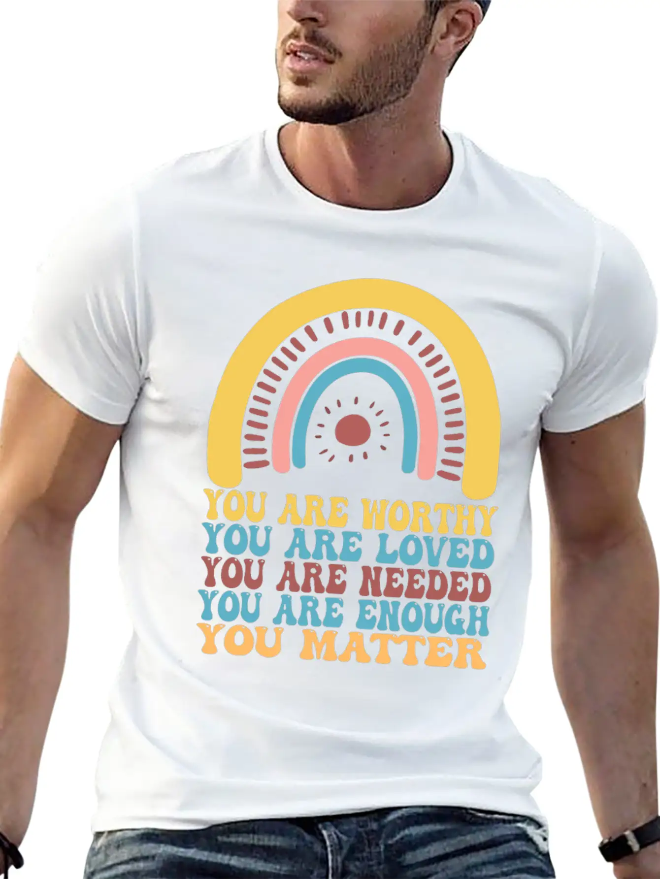 Depression And Bipolar Awareness: Unisex Short Sleeve Soft Cotton T-Shirt – Casual Everyday Wear