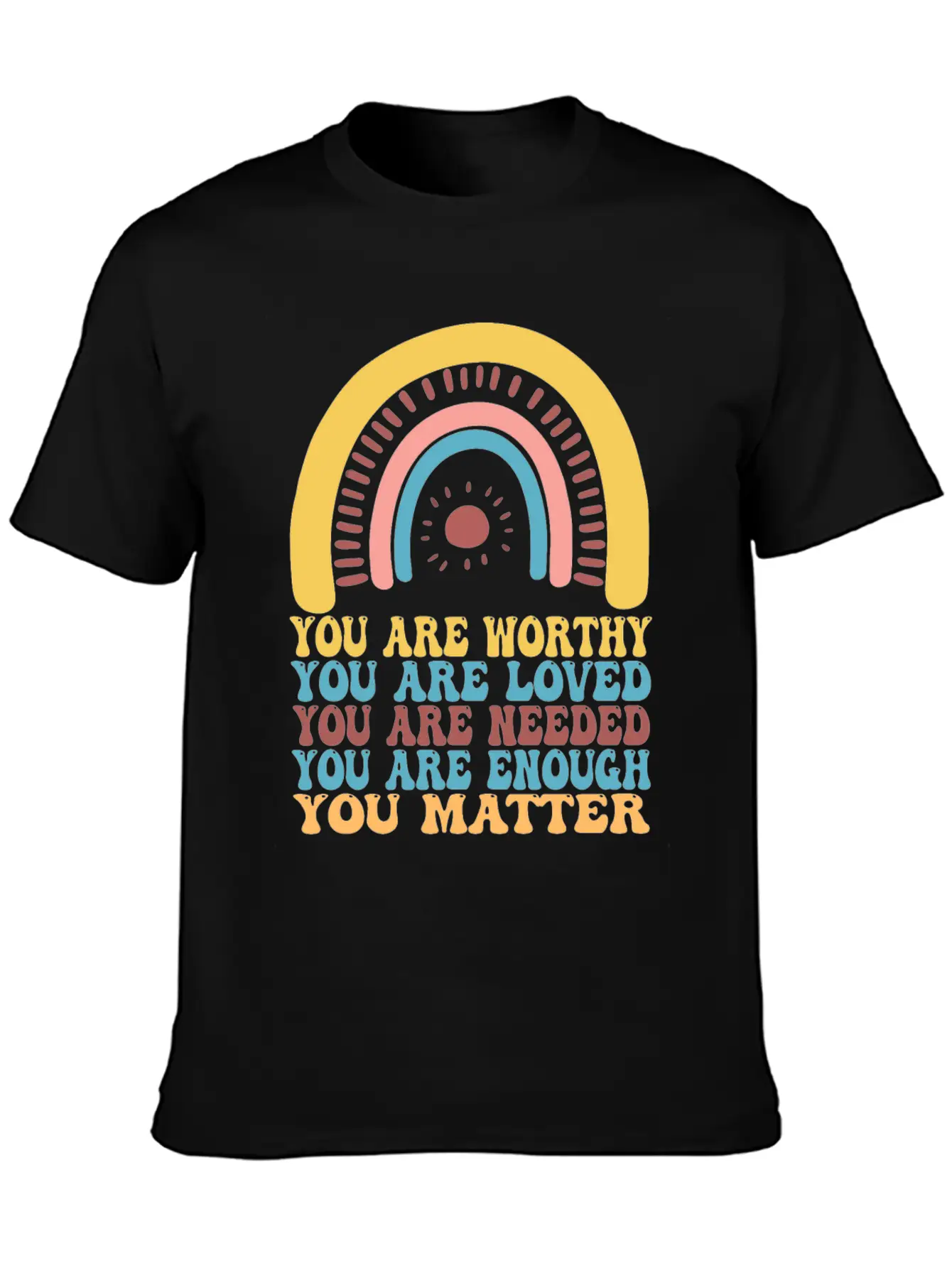 Depression And Bipolar Awareness: Unisex Short Sleeve Soft Cotton T-Shirt – Casual Everyday Wear