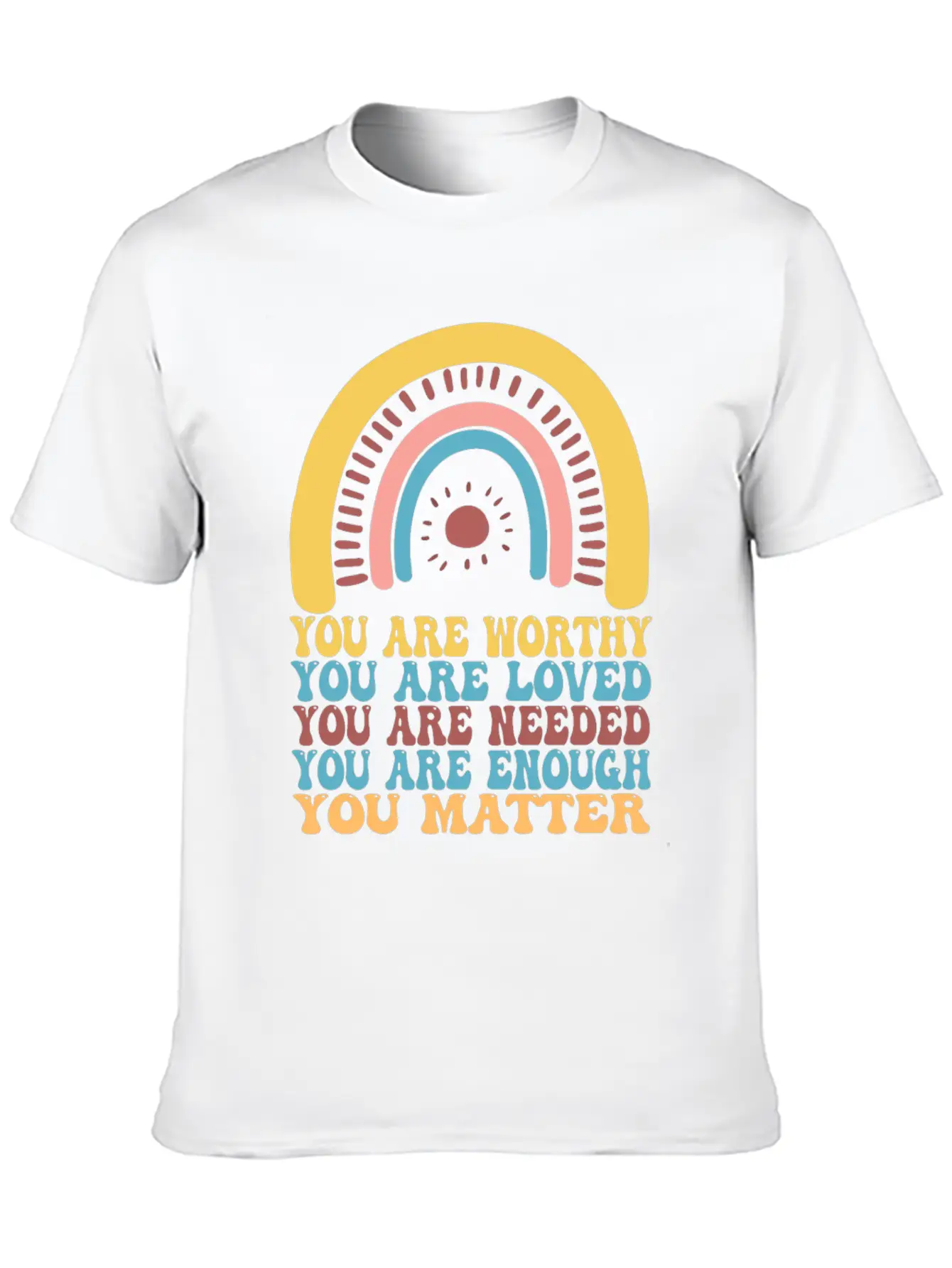 Depression And Bipolar Awareness: Unisex Short Sleeve Soft Cotton T-Shirt – Casual Everyday Wear