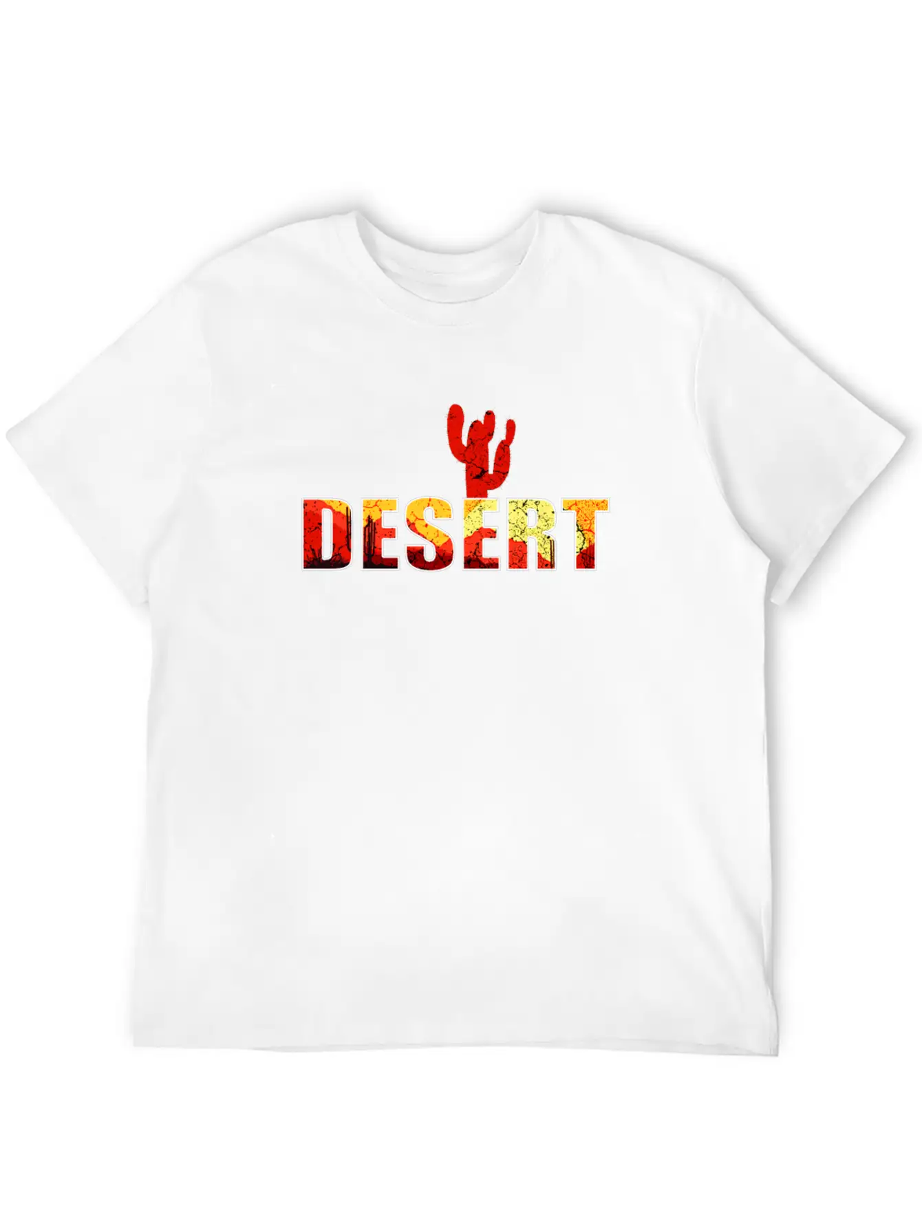Desert Cactus Vintage Gift Stylish Everyday T-Shirt – Unisex Basic Cotton Tee