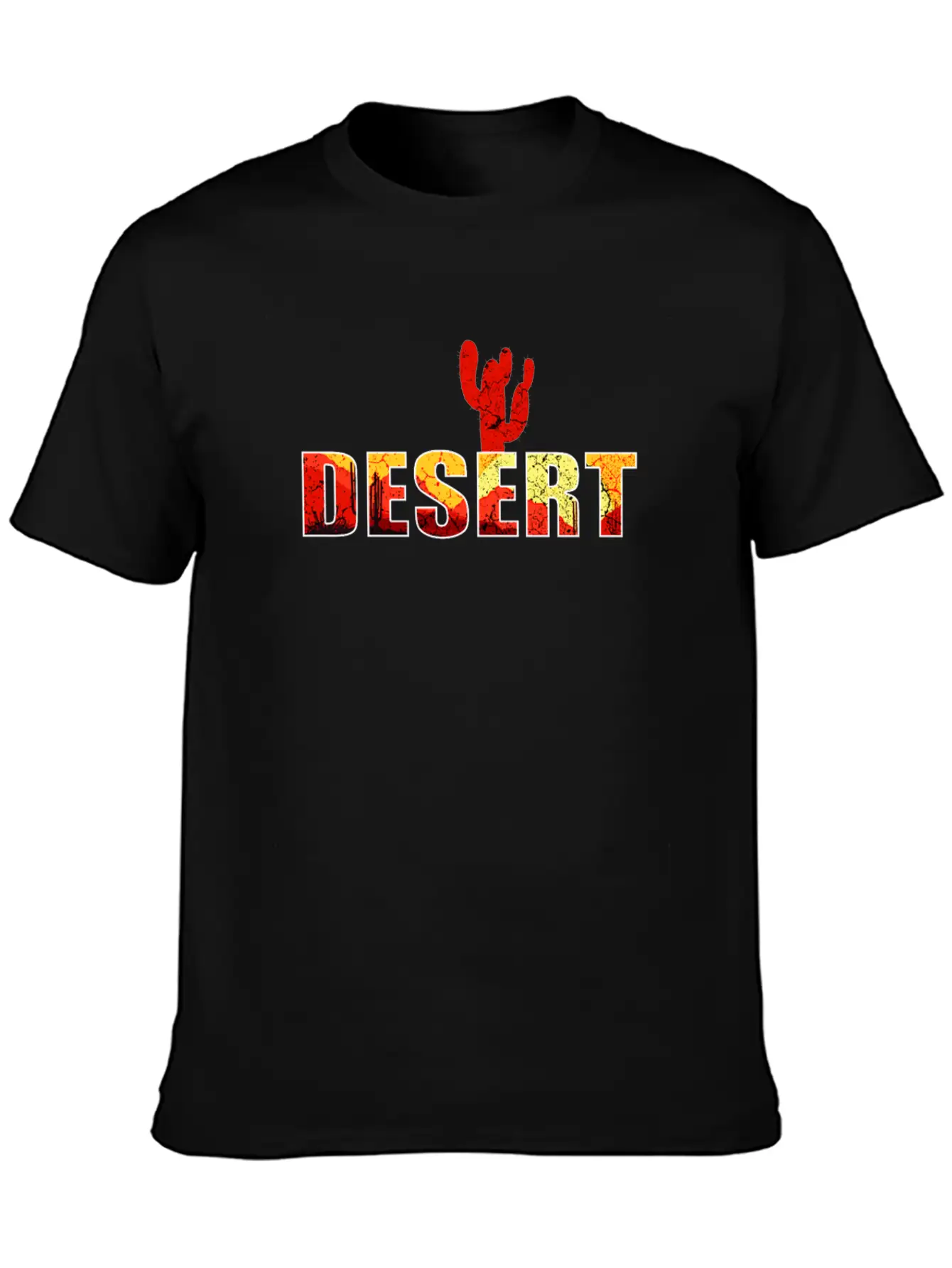 Desert Cactus Vintage Gift Stylish Everyday T-Shirt – Unisex Basic Cotton Tee