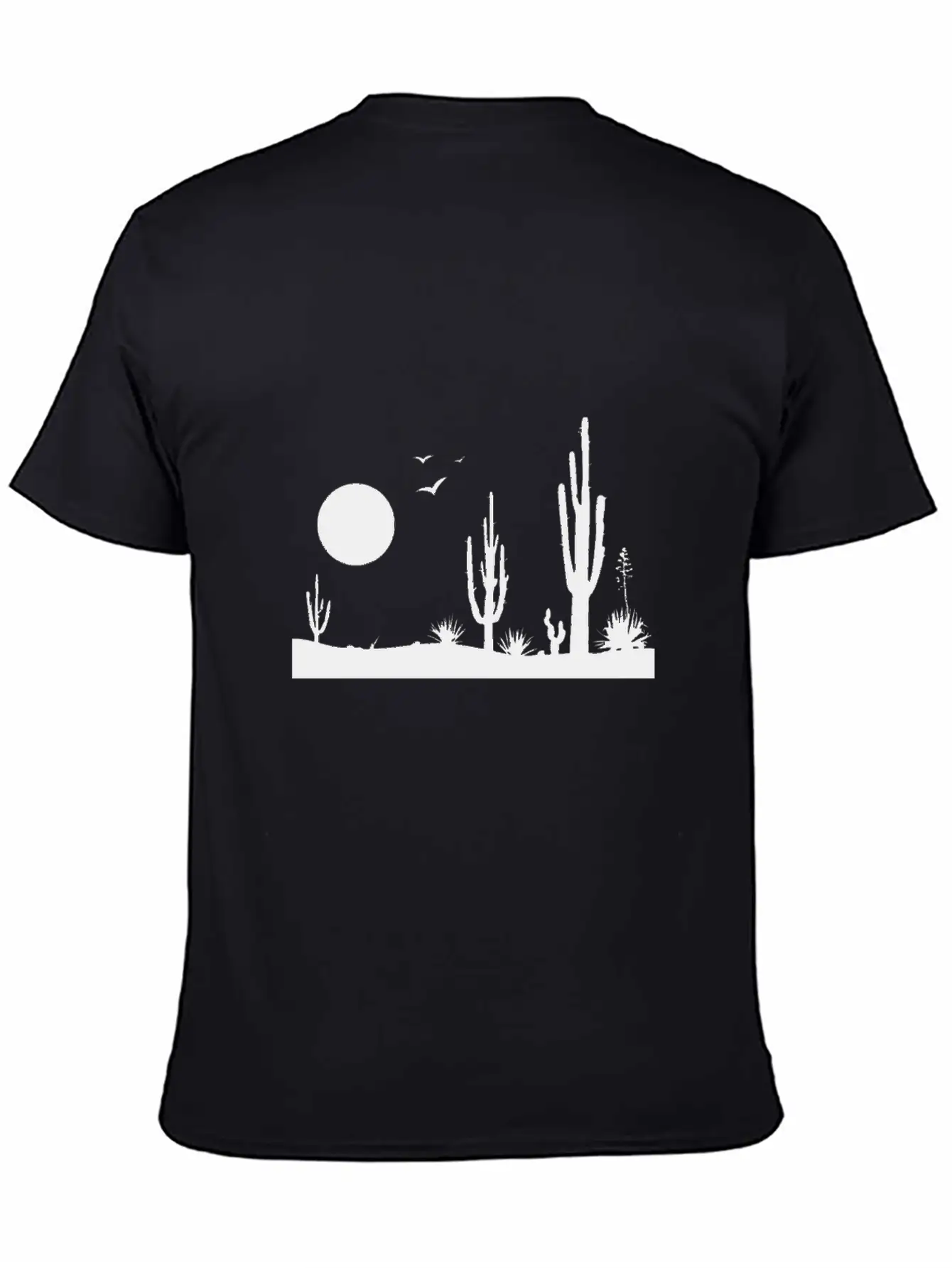 Desert Desert Landscape Relaxed Everyday Tee – Lightweight And Durable Cotton