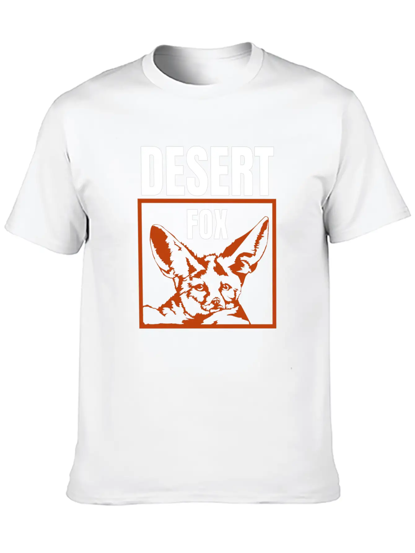 Desert Fox Stylish Everyday T-Shirt – Unisex Basic Cotton Tee