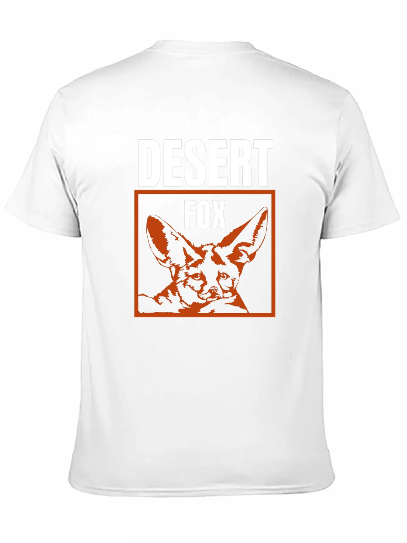 Desert Fox Stylish Everyday T-Shirt – Unisex Basic Cotton Tee