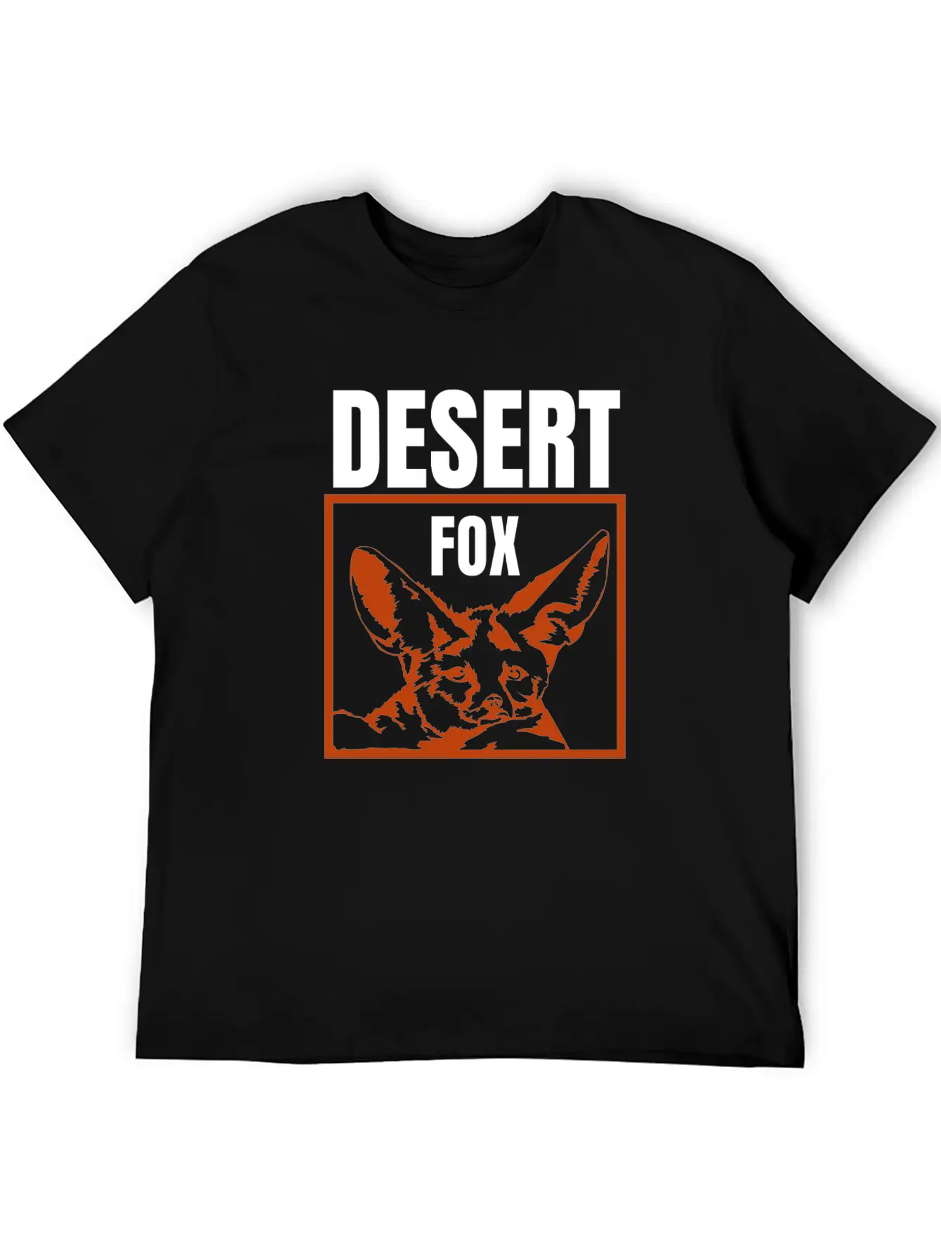 Desert Fox Stylish Everyday T-Shirt – Unisex Basic Cotton Tee