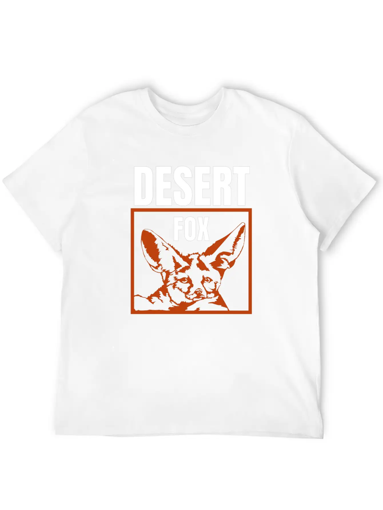 Desert Fox Stylish Everyday T-Shirt – Unisex Basic Cotton Tee