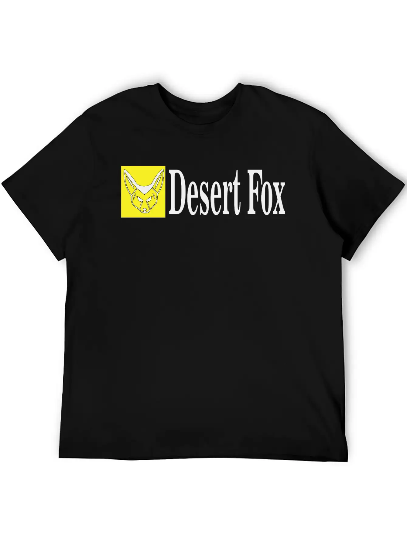 Desert Fox Unisex Short Sleeve Soft Cotton T-Shirt – Casual Everyday Wear