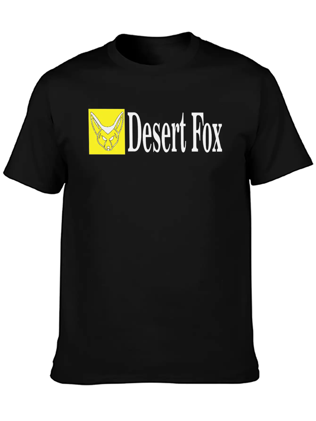Desert Fox Unisex Short Sleeve Soft Cotton T-Shirt – Casual Everyday Wear