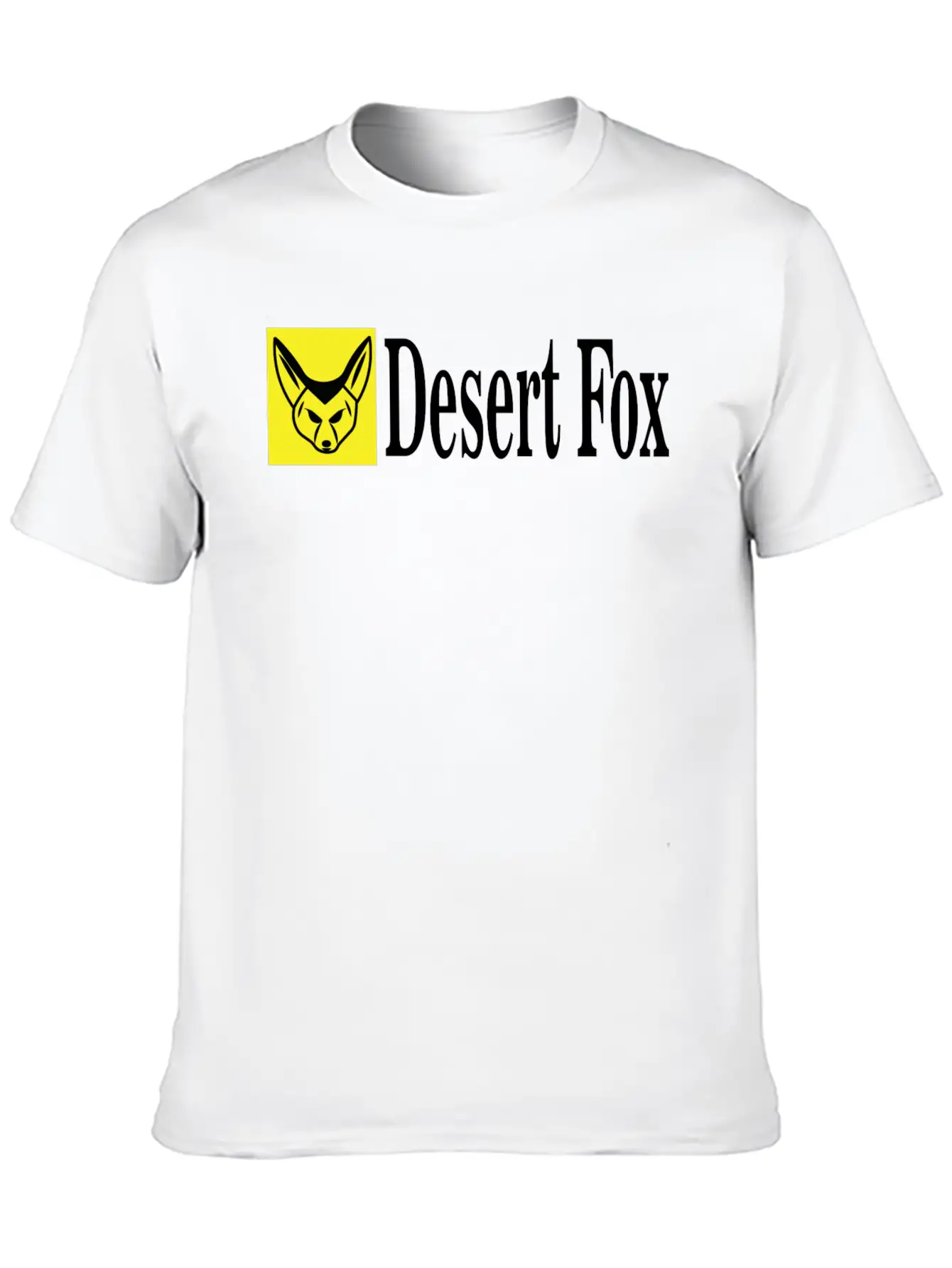 Desert Fox Unisex Short Sleeve Soft Cotton T-Shirt – Casual Everyday Wear