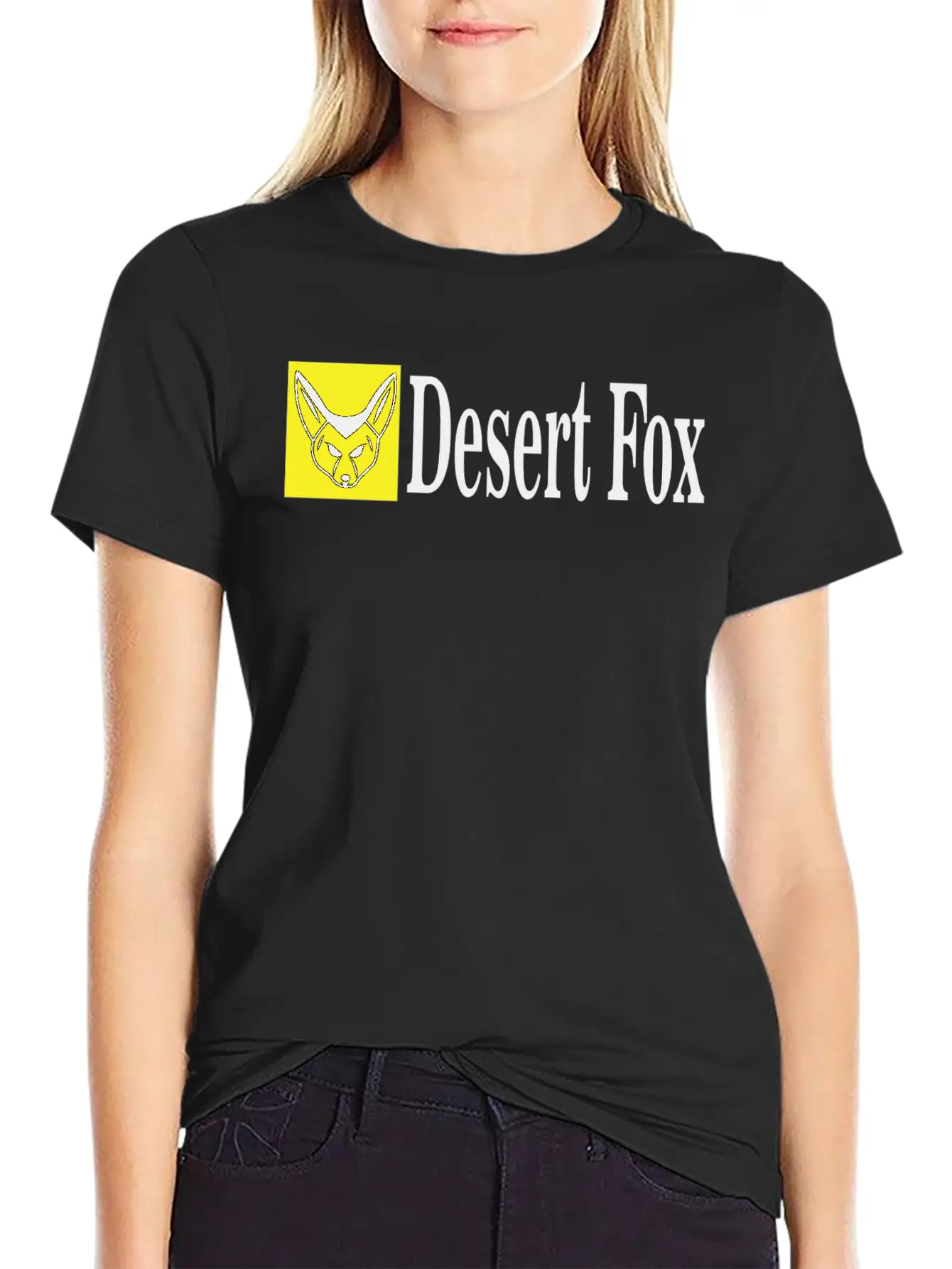 Desert Fox Unisex Short Sleeve Soft Cotton T-Shirt – Casual Everyday Wear