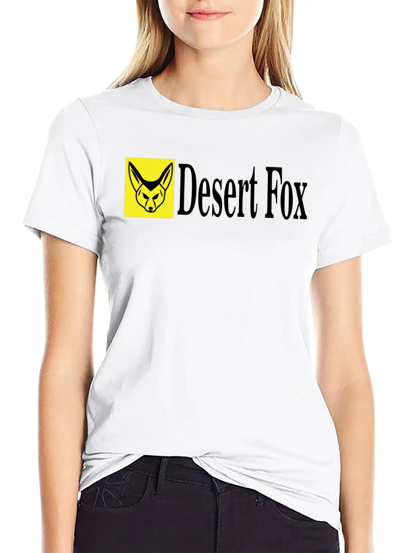Desert Fox Unisex Short Sleeve Soft Cotton T-Shirt – Casual Everyday Wear
