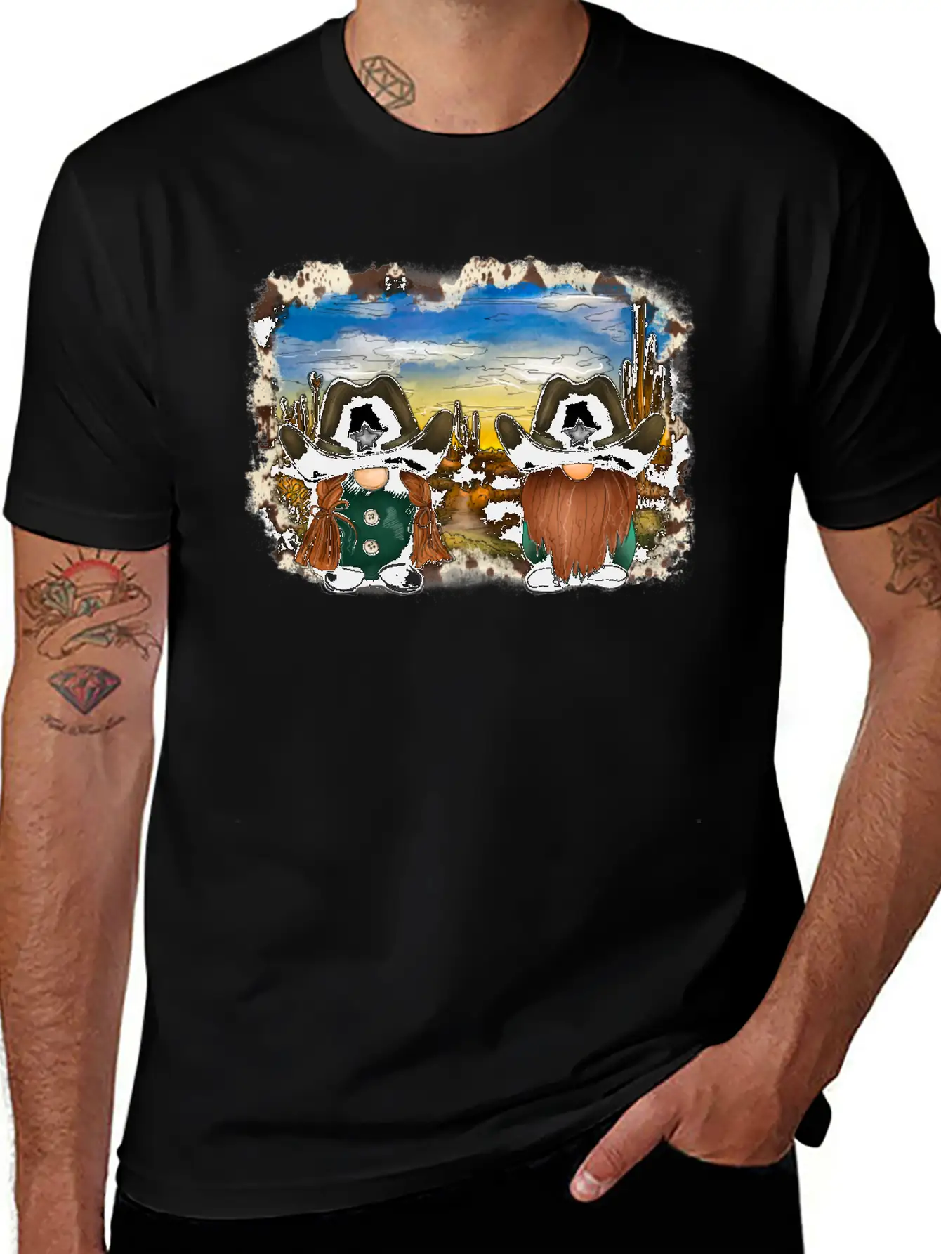 Desert Gnome Essential Unisex Summer Tee – Soft Cotton Casual Fit