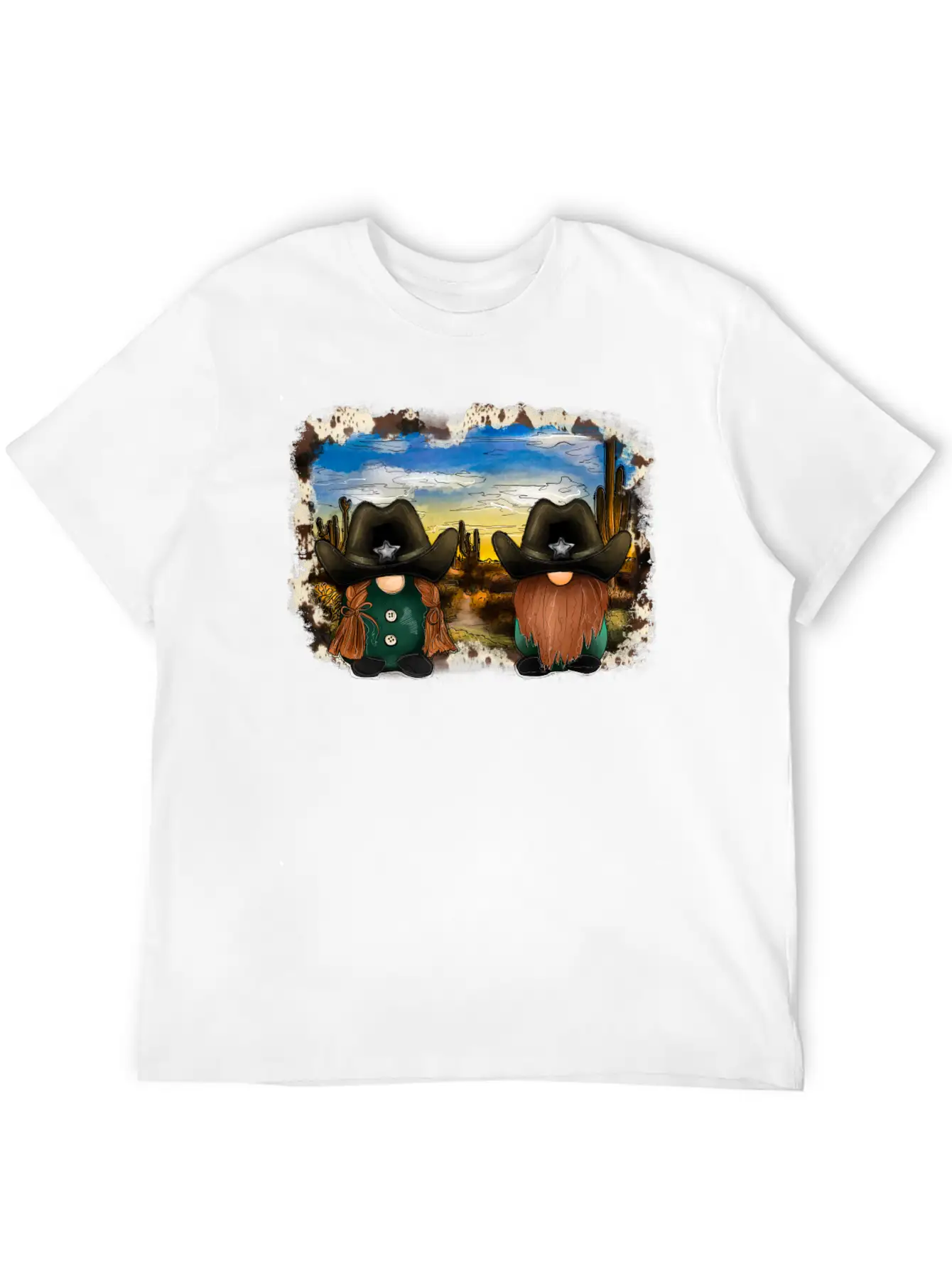 Desert Gnome Essential Unisex Summer Tee – Soft Cotton Casual Fit