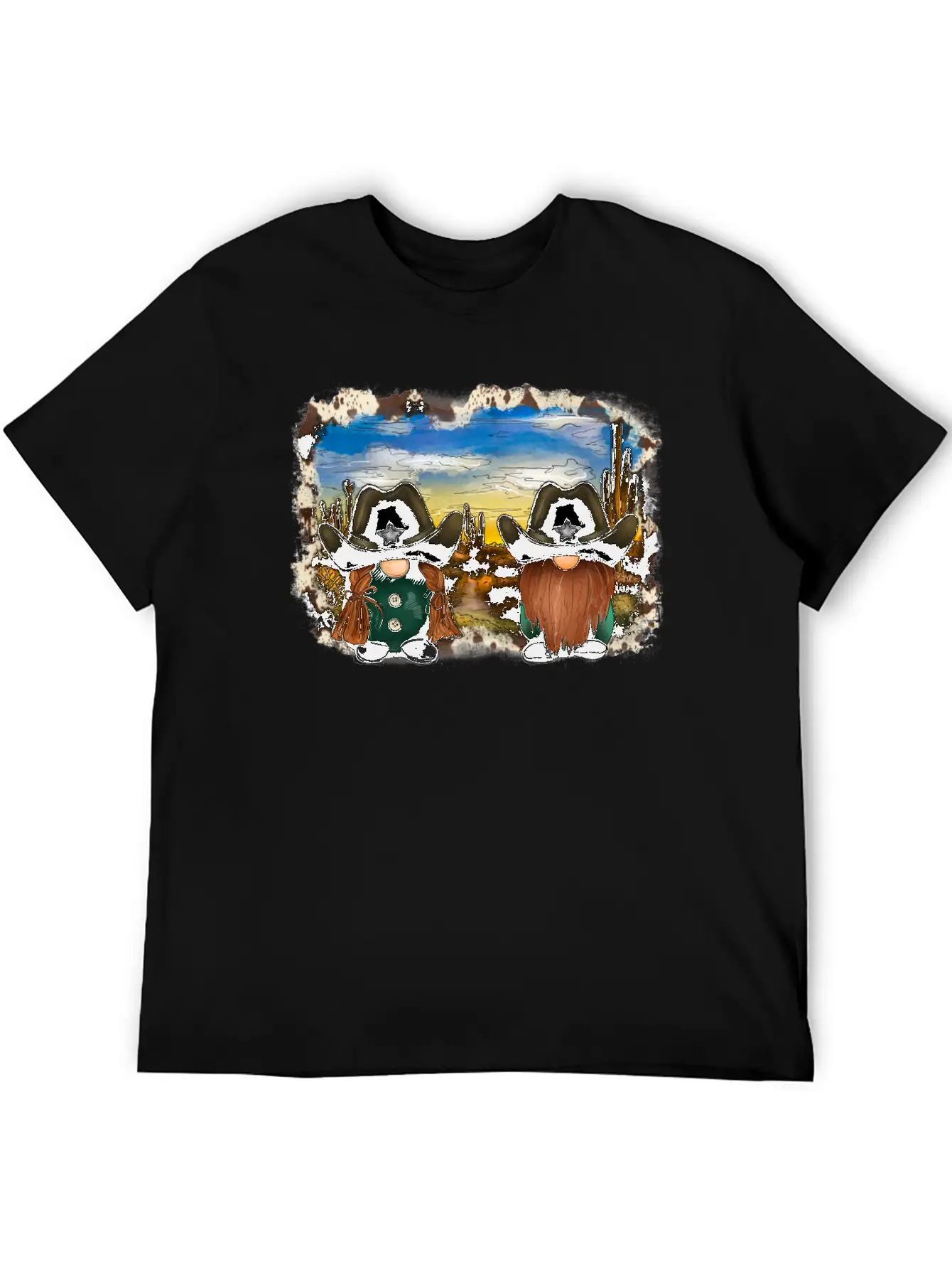 Desert Gnome Essential Unisex Summer Tee – Soft Cotton Casual Fit