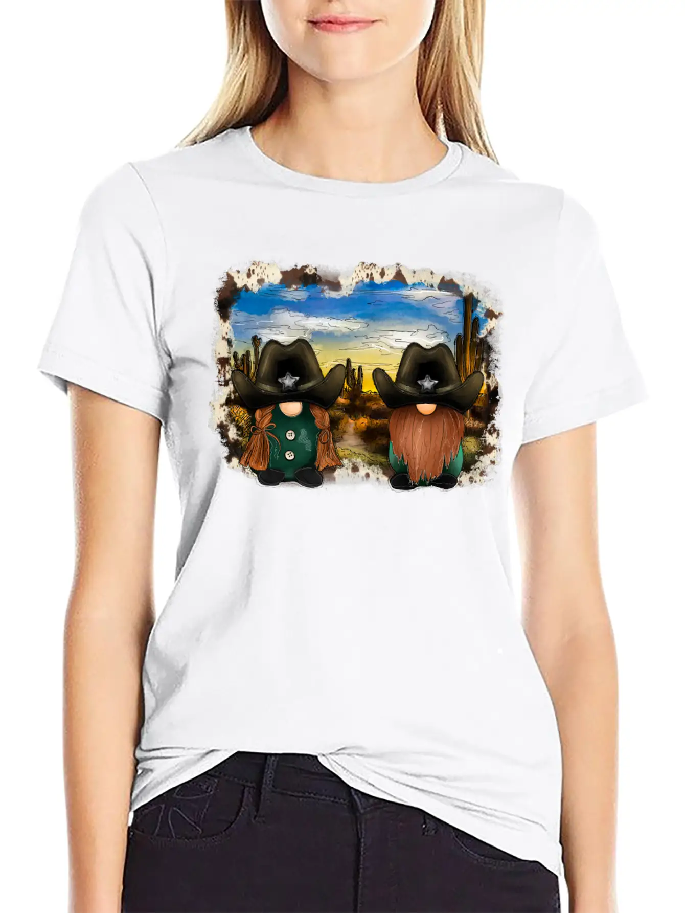 Desert Gnome Essential Unisex Summer Tee – Soft Cotton Casual Fit