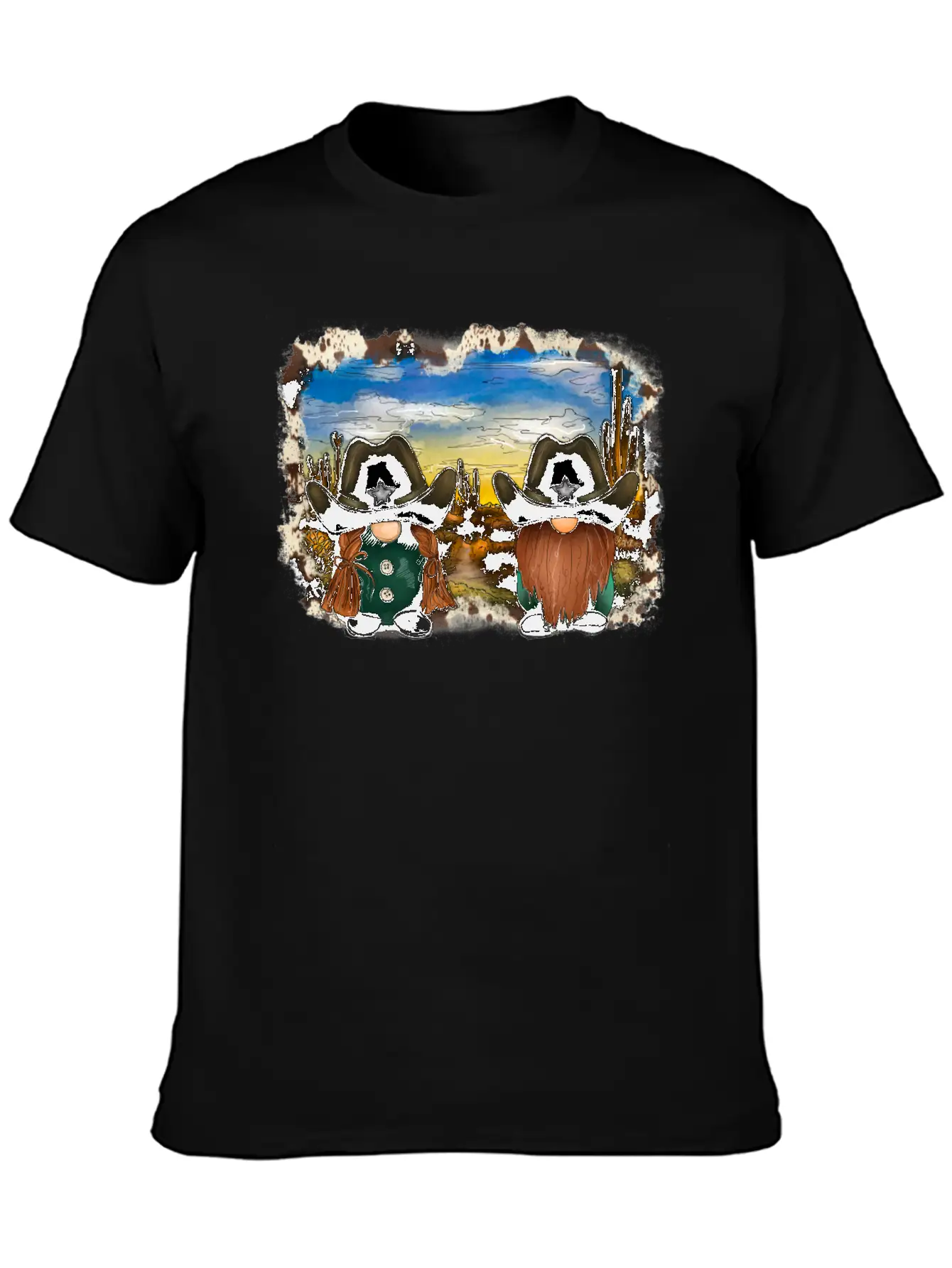 Desert Gnome Essential Unisex Summer Tee – Soft Cotton Casual Fit