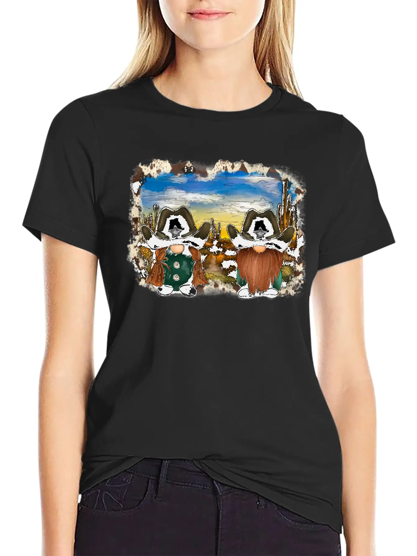 Desert Gnome Essential Unisex Summer Tee – Soft Cotton Casual Fit