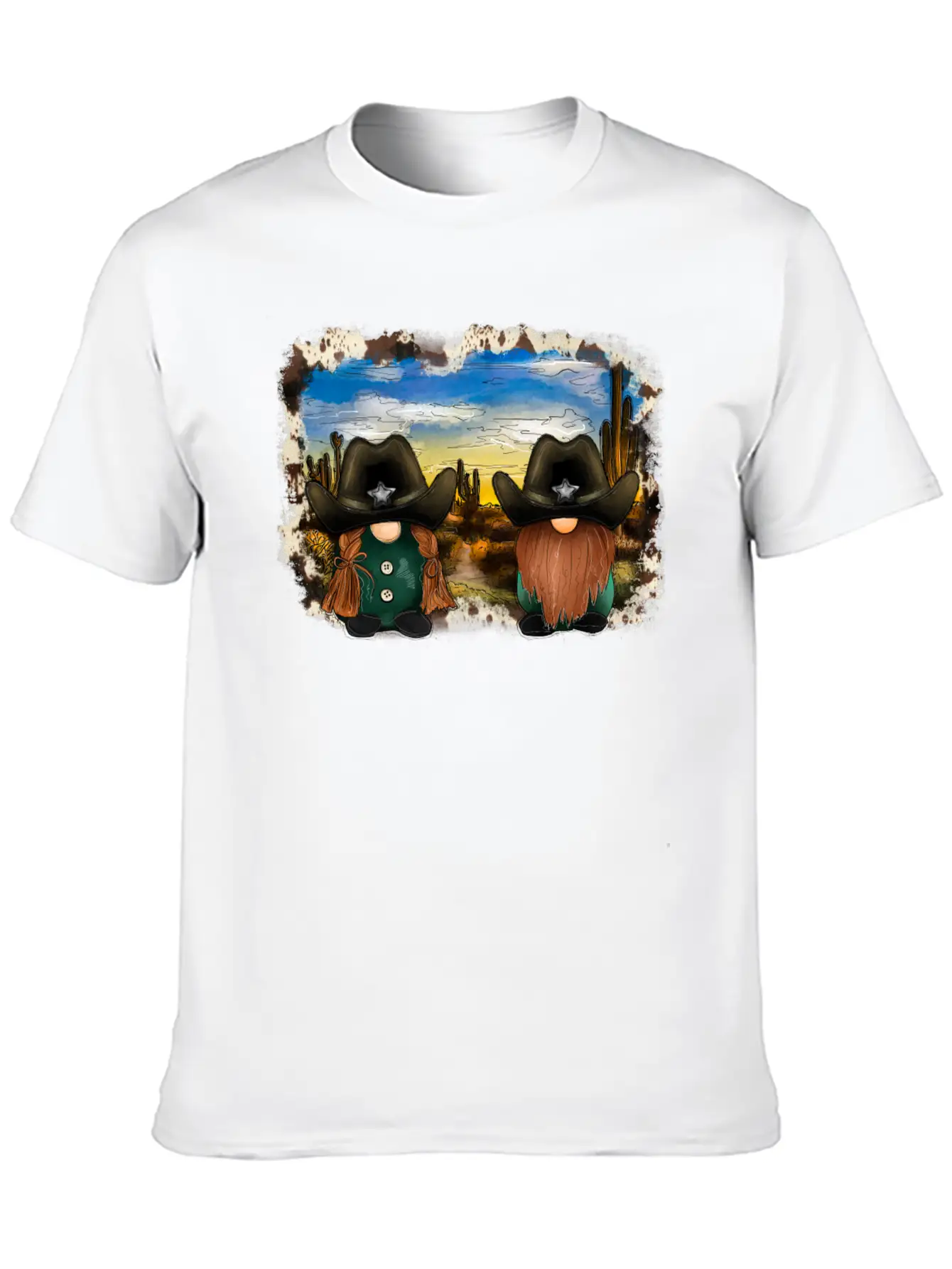 Desert Gnome Essential Unisex Summer Tee – Soft Cotton Casual Fit