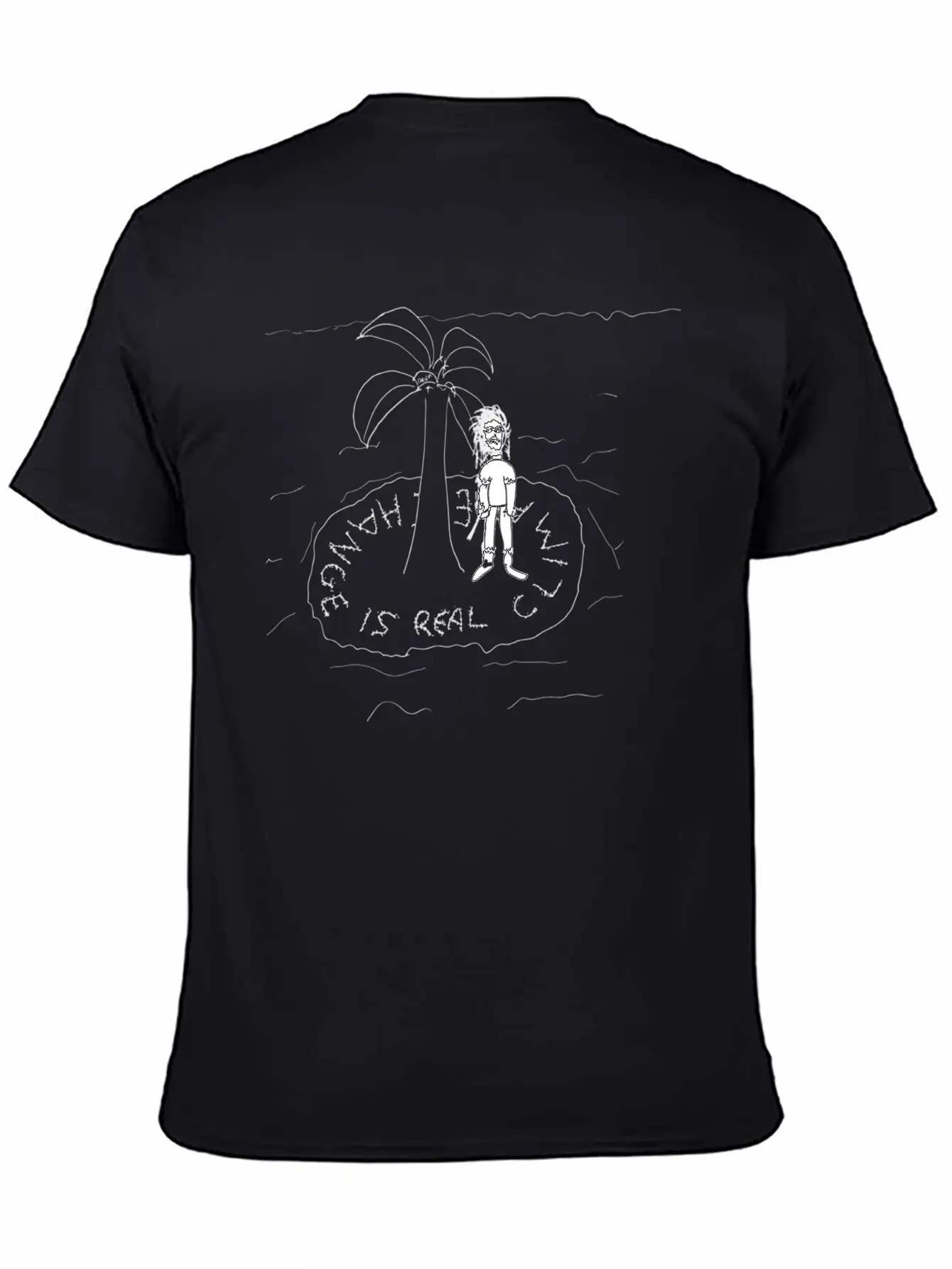 Desert Island Rising Oceans Sea Levels Climate Timeless Short Sleeve Tee – Comfy And Minimalist Design