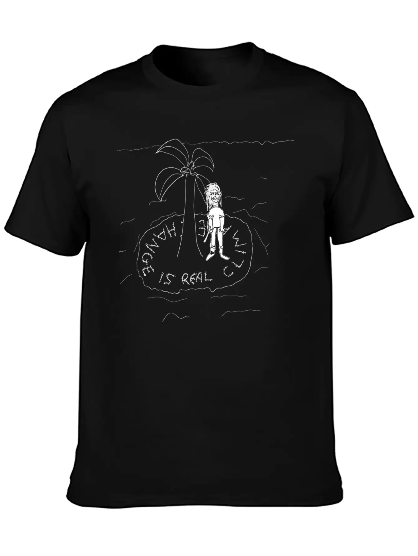 Desert Island Rising Oceans Sea Levels Climate Timeless Short Sleeve Tee – Comfy And Minimalist Design