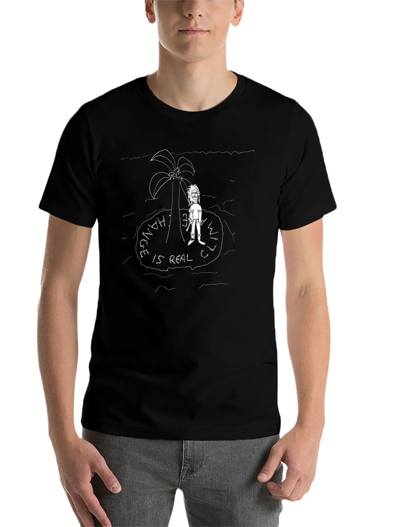 Desert Island Rising Oceans Sea Levels Climate Timeless Short Sleeve Tee – Comfy And Minimalist Design