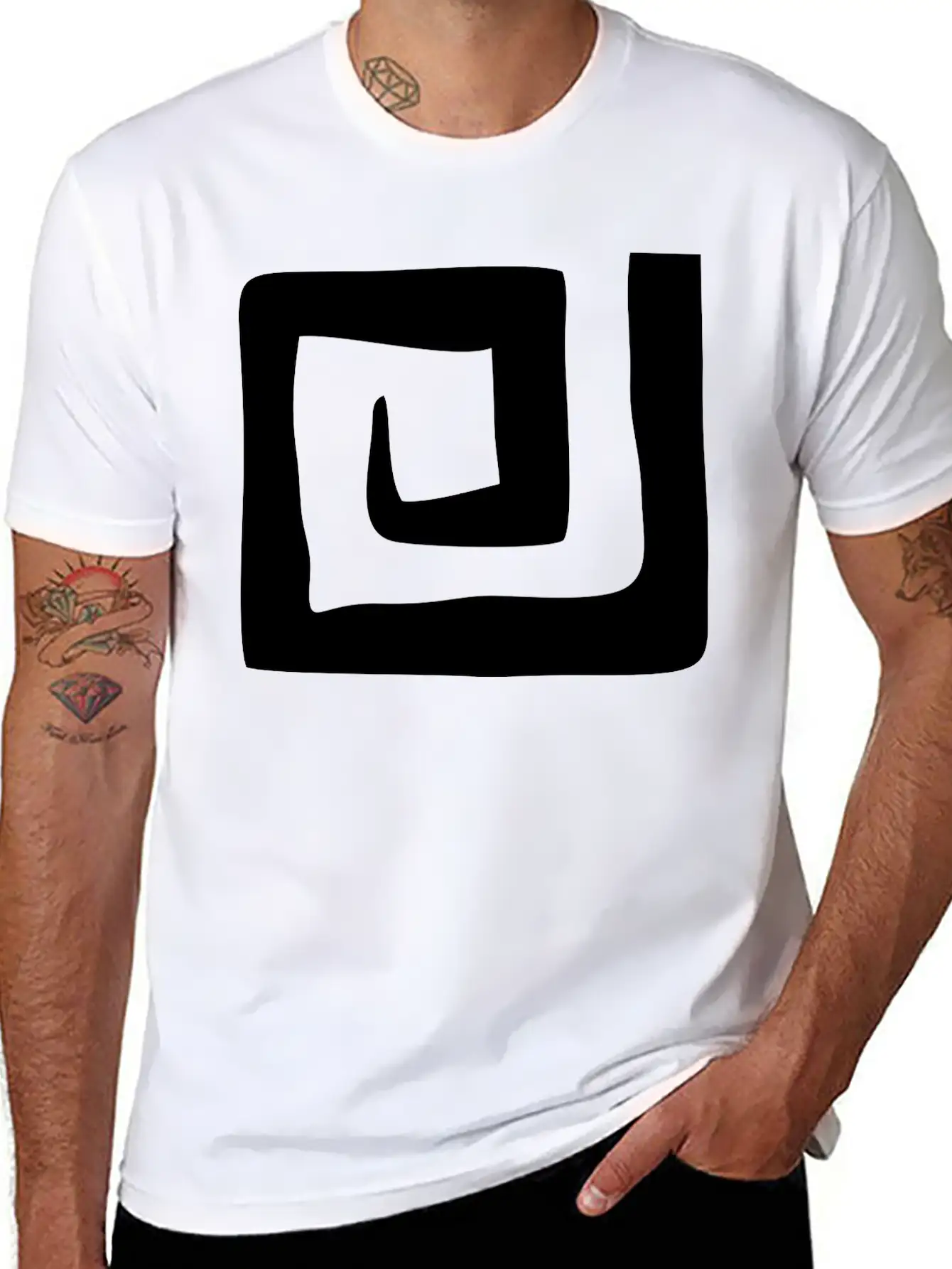 Design No 110 Unisex Short Sleeve Soft Cotton T-Shirt – Casual Everyday Wear