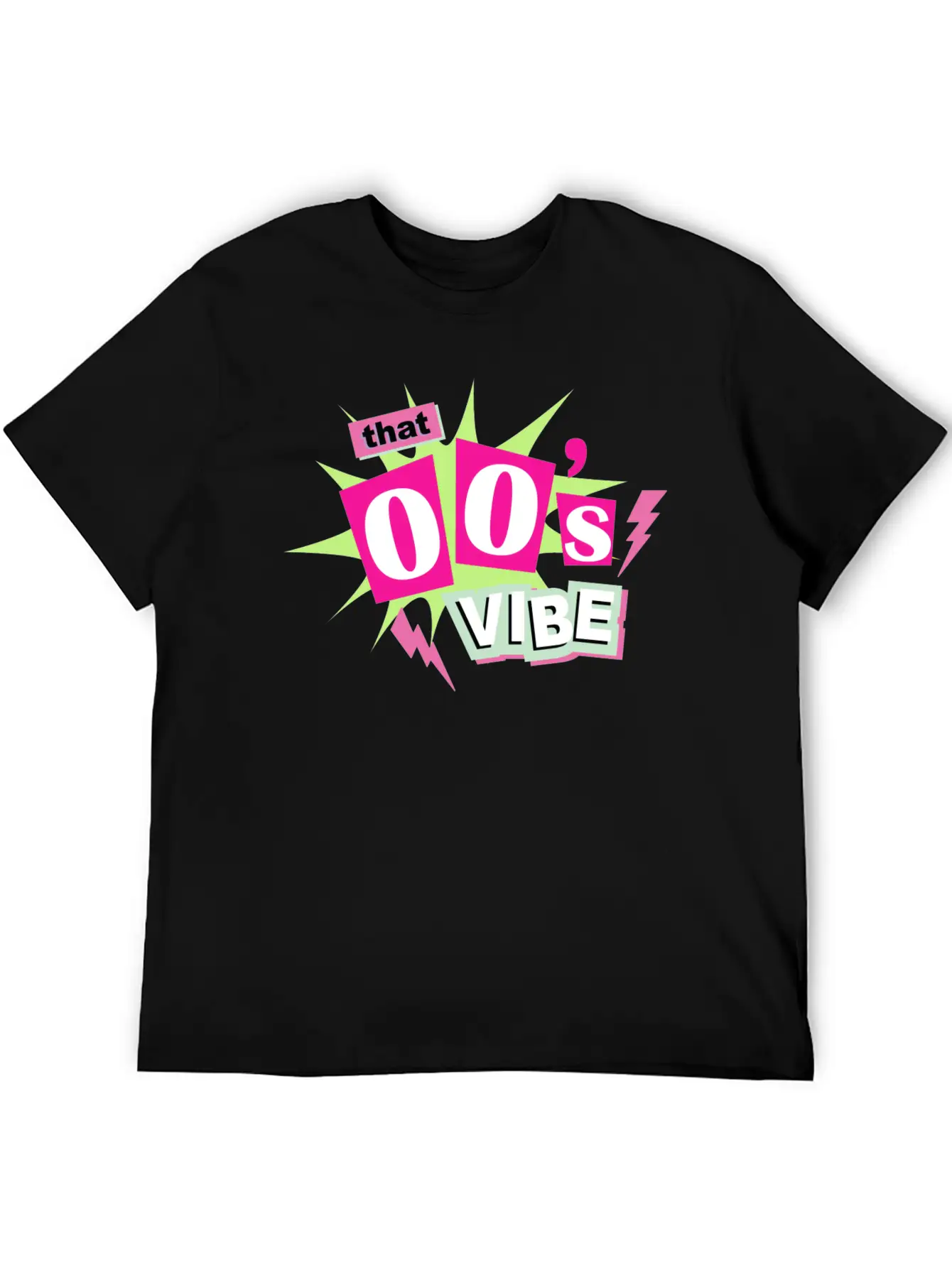 DESIGN2000s Vibe Y2K Aesthetic Gift Unisex Short Sleeve Soft Cotton T-Shirt – Casual Everyday Wear