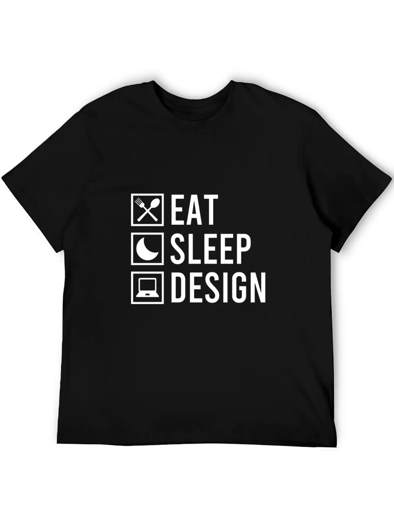 Designing Food, Sleep Stylish Everyday T-Shirt – Unisex Basic Cotton Tee