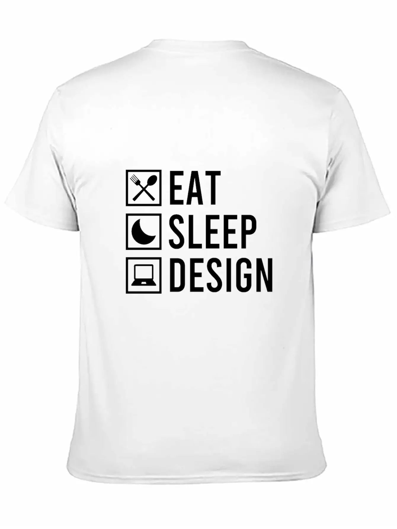 Designing Food, Sleep Stylish Everyday T-Shirt – Unisex Basic Cotton Tee