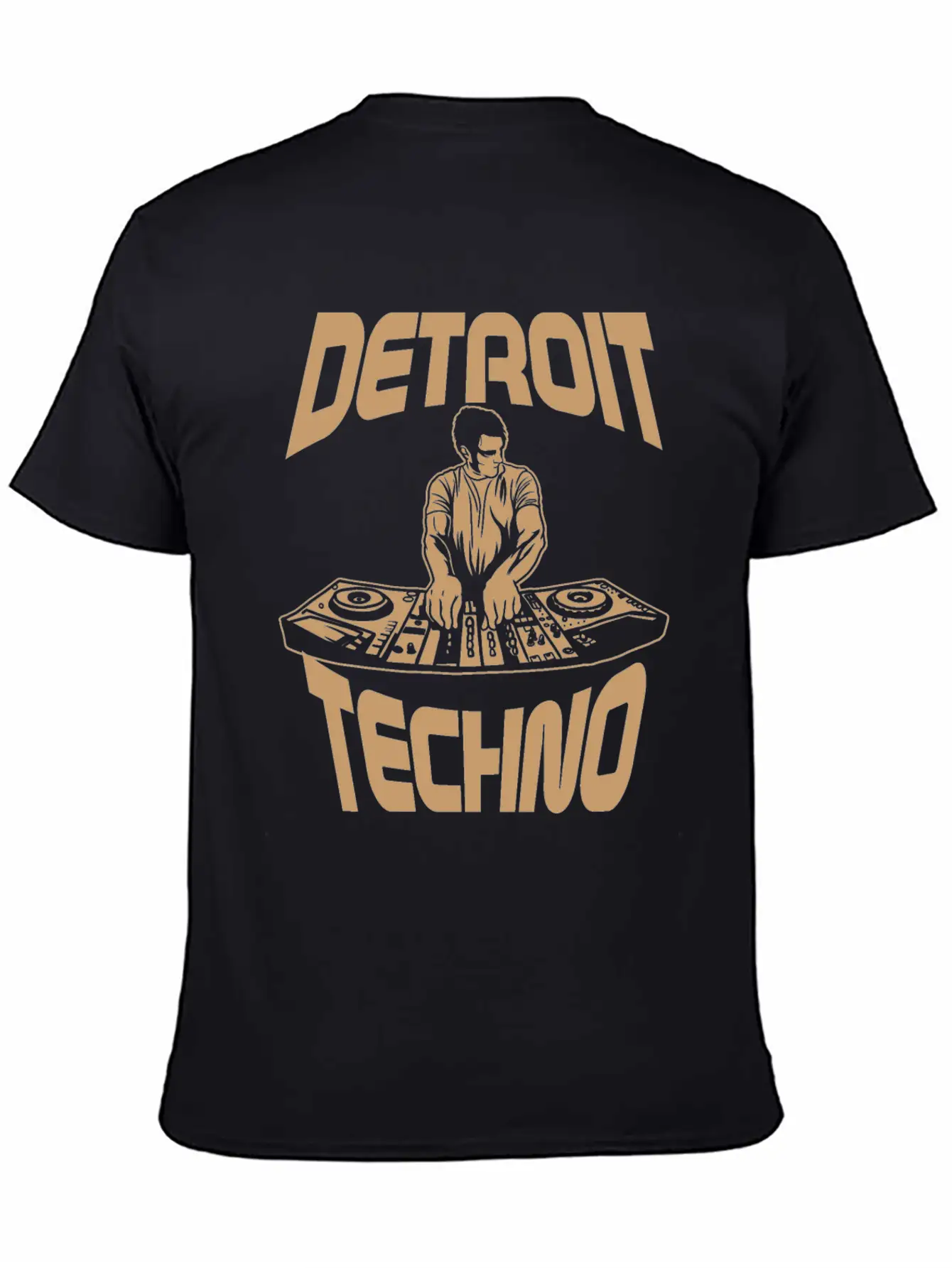 Detroit Techno House Music Festival Happy Free Essential Unisex Summer Tee – Soft Cotton Casual Fit