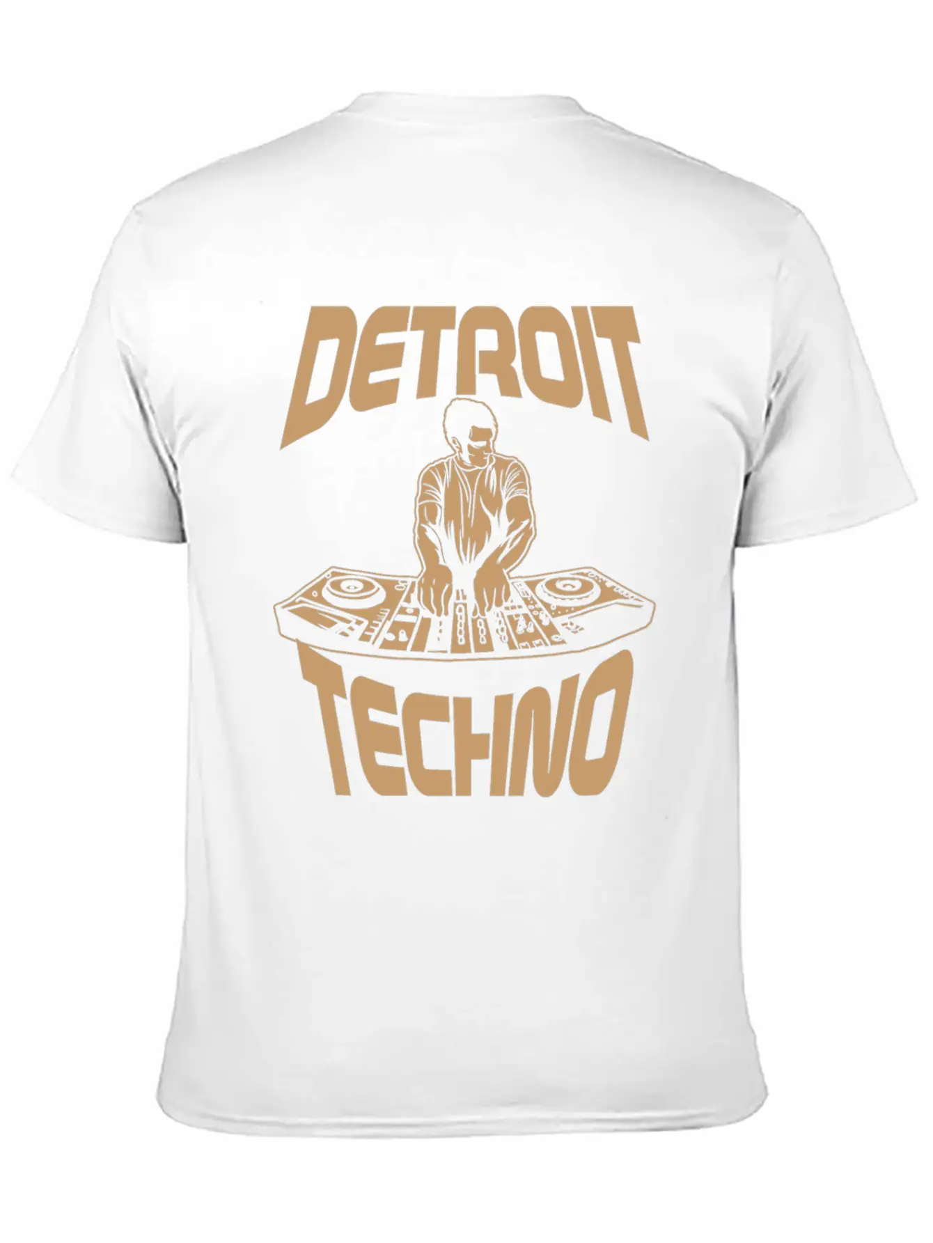 Detroit Techno House Music Festival Happy Free Essential Unisex Summer Tee – Soft Cotton Casual Fit