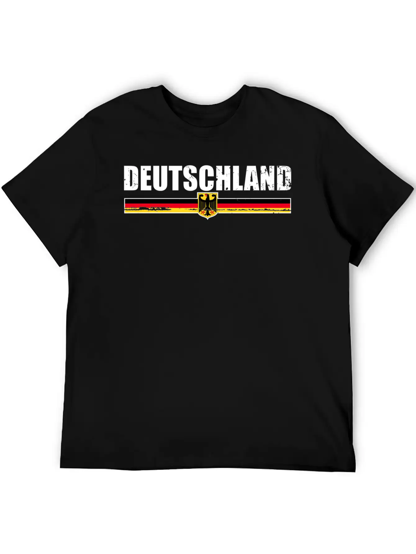 Deutschland Gery Flag Proud Ger Basic Graphic T-Shirt – Daily Comfort In Soft Cotton