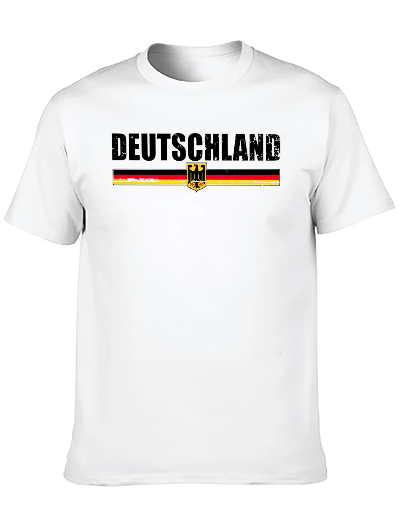 Deutschland Gery Flag Proud Ger Basic Graphic T-Shirt – Daily Comfort In Soft Cotton