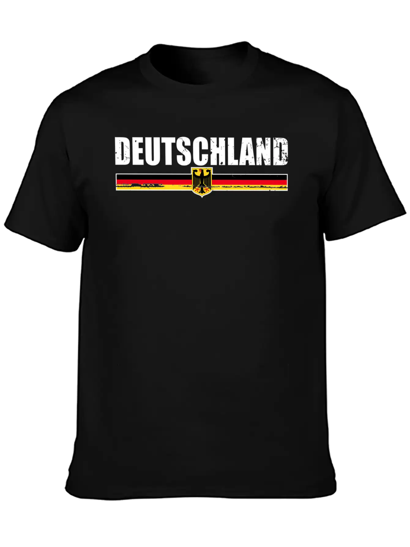 Deutschland Gery Flag Proud Ger Basic Graphic T-Shirt – Daily Comfort In Soft Cotton
